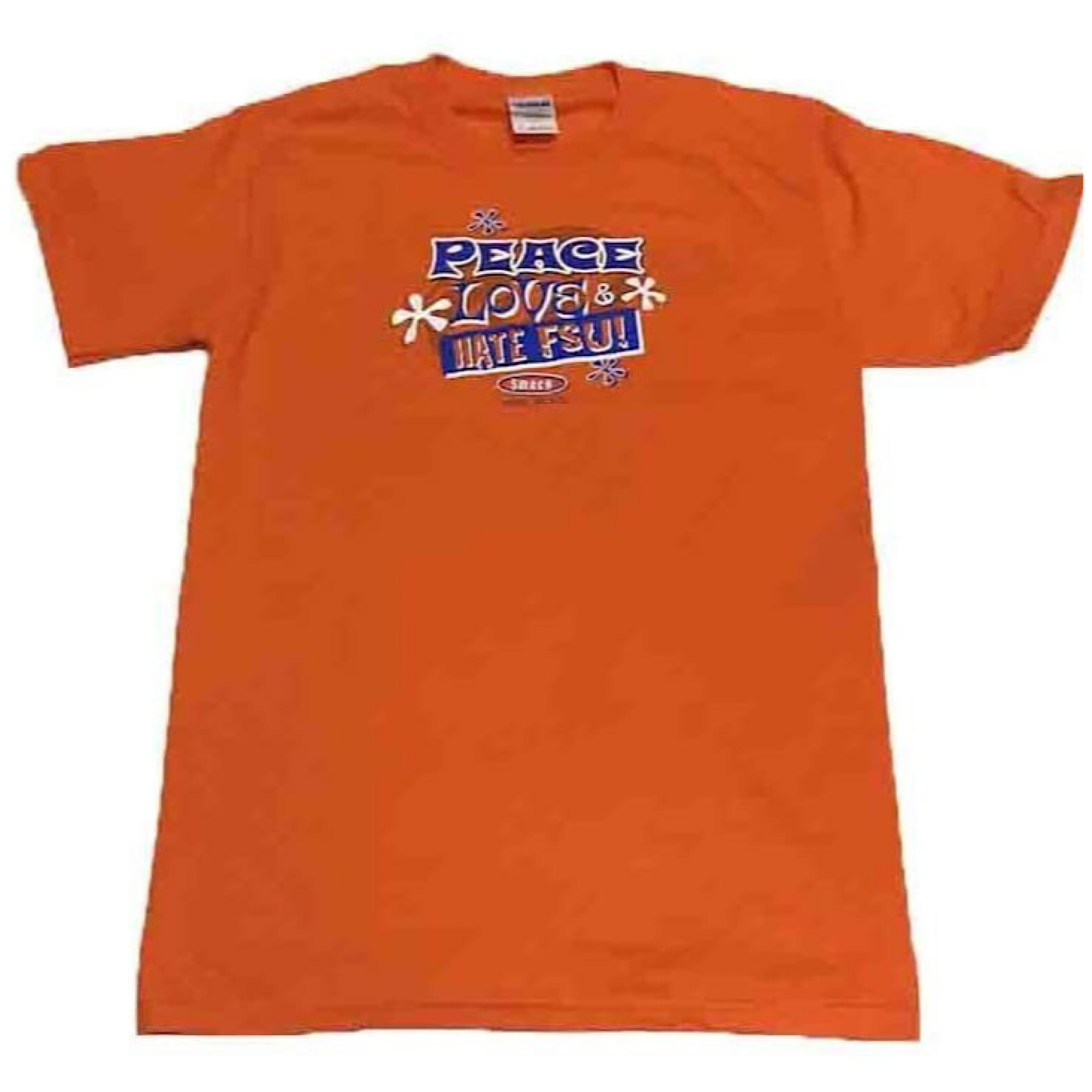 Peace, Love, Hate FSU Orange T-Shirt