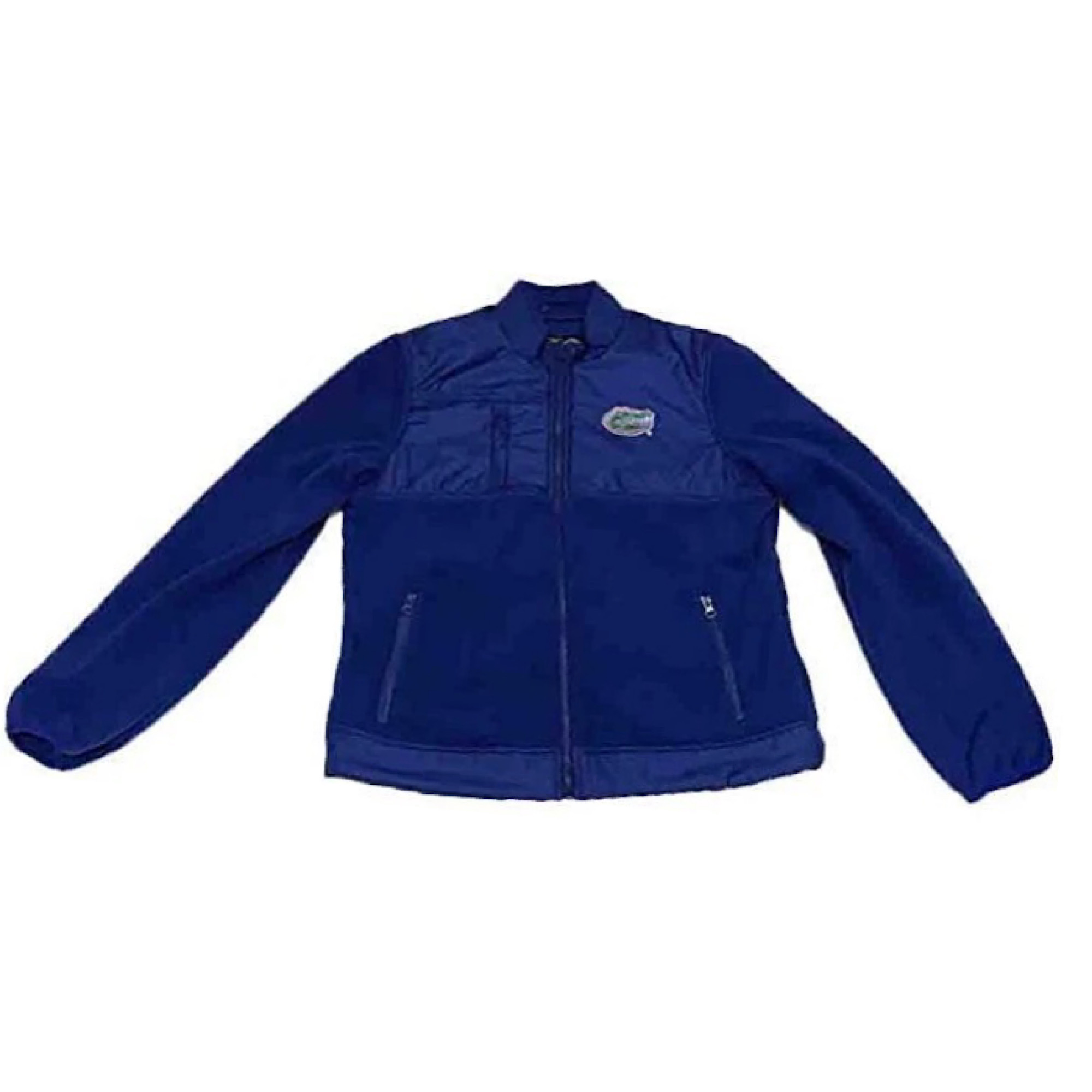 Ladies Blue Full Zip-Up Jacket