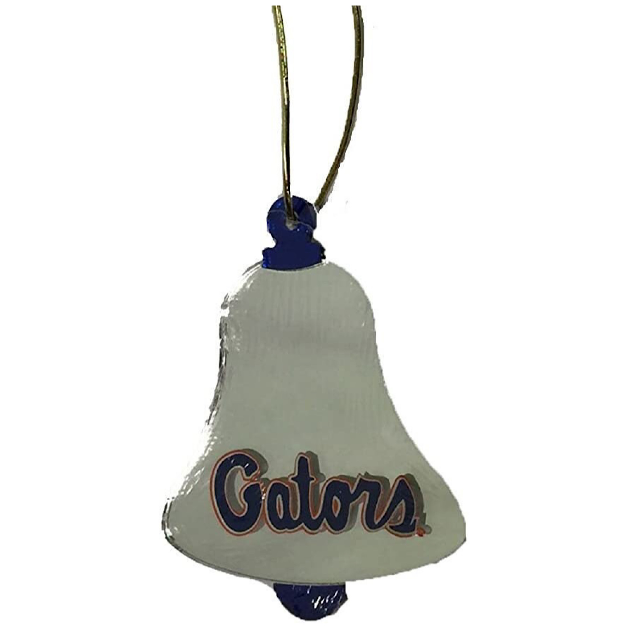 Gators Silver Bell Ornament