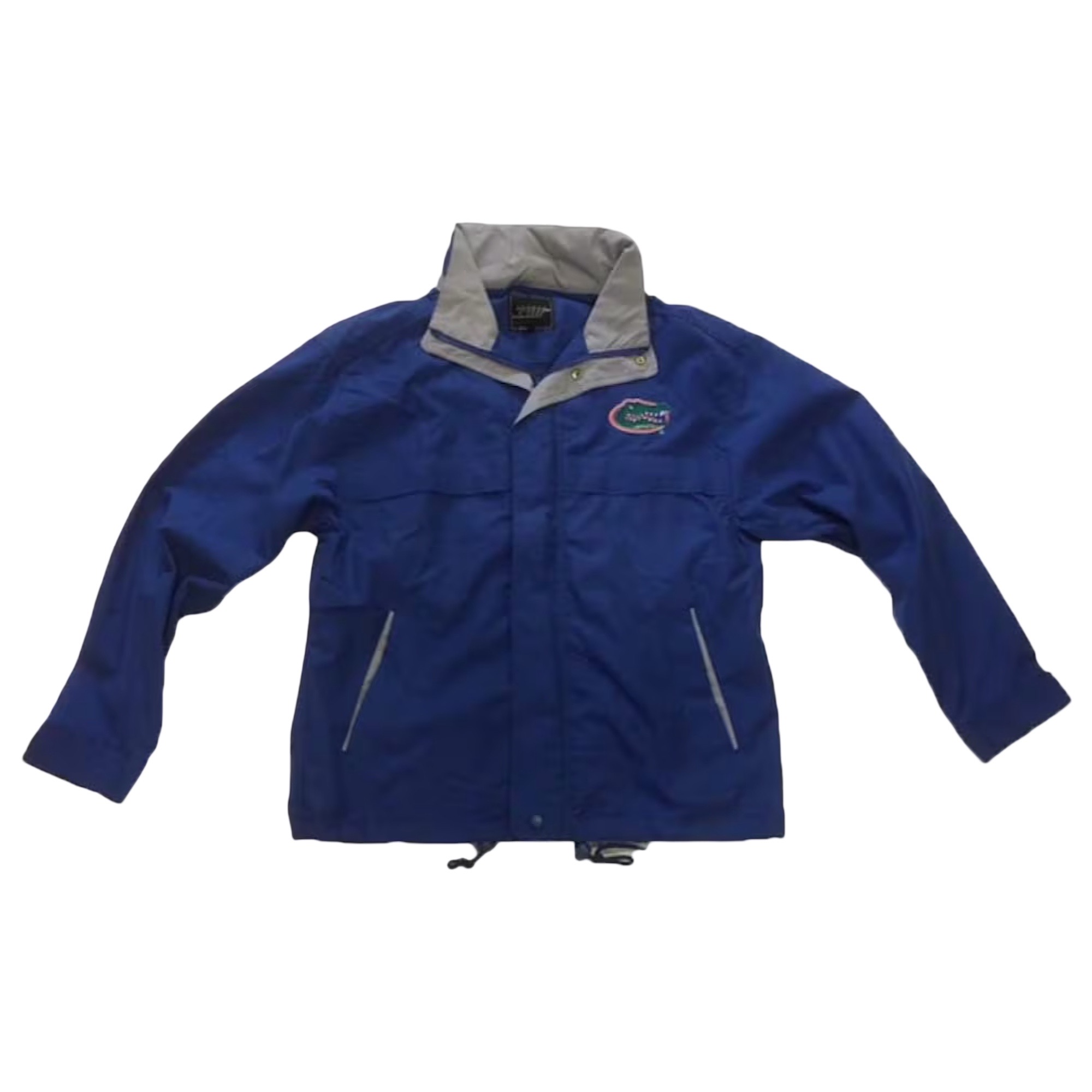 Florida Gators Classic Blue Windbreaker Jacket with a Hidden Hood