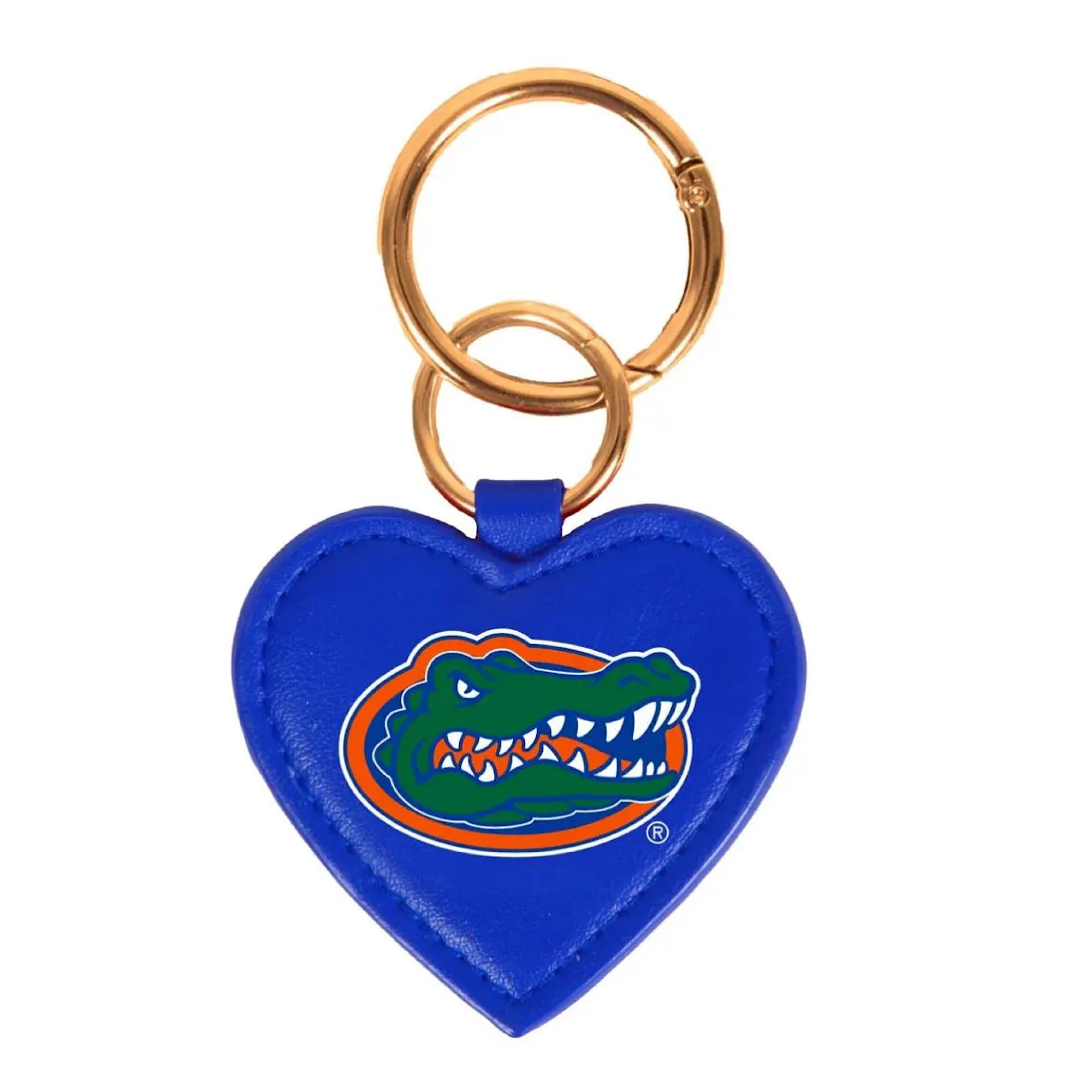 Florida Gators Heart-Shaped Keychain or Purse Charm