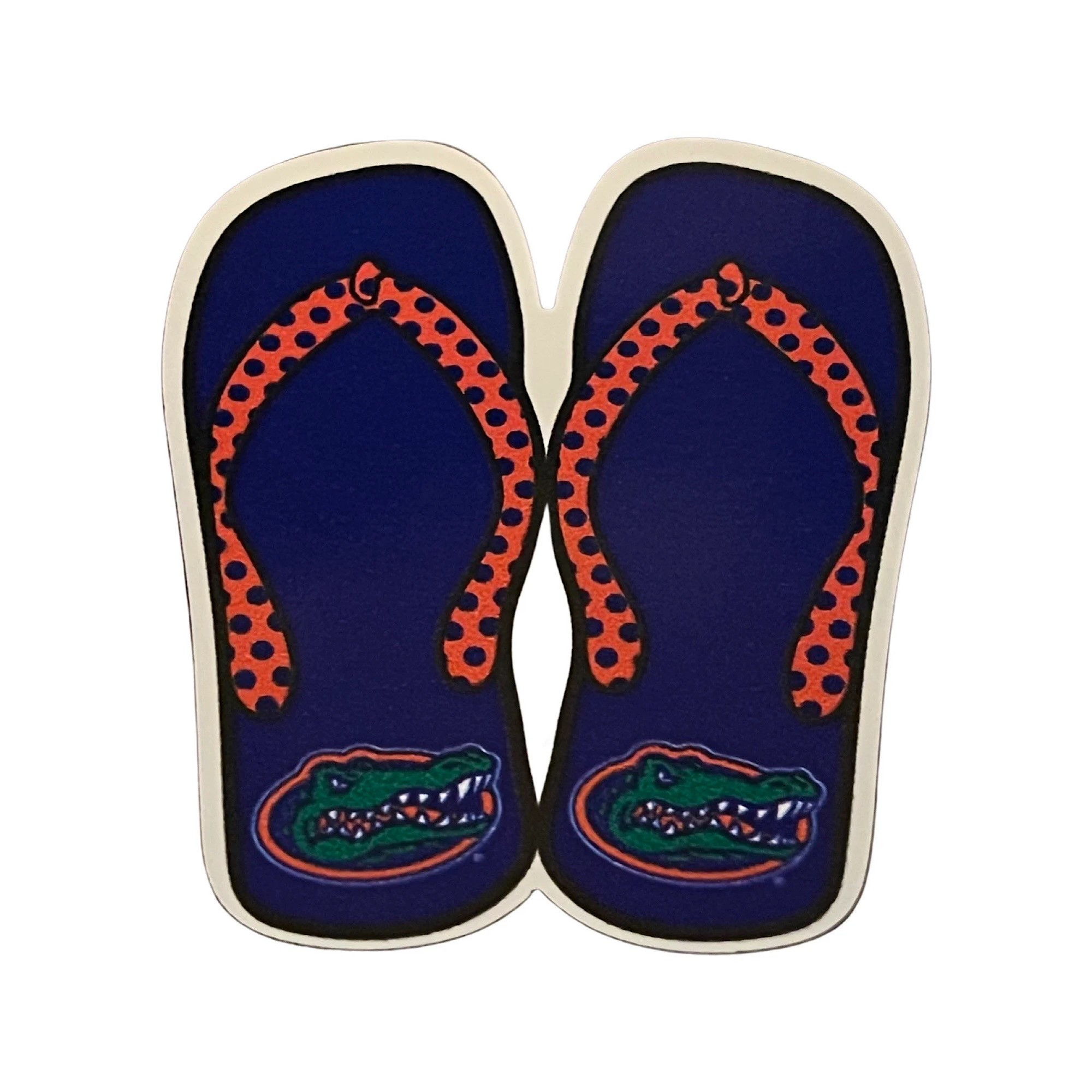 Florida Gators Flip Flops 3” Magnet