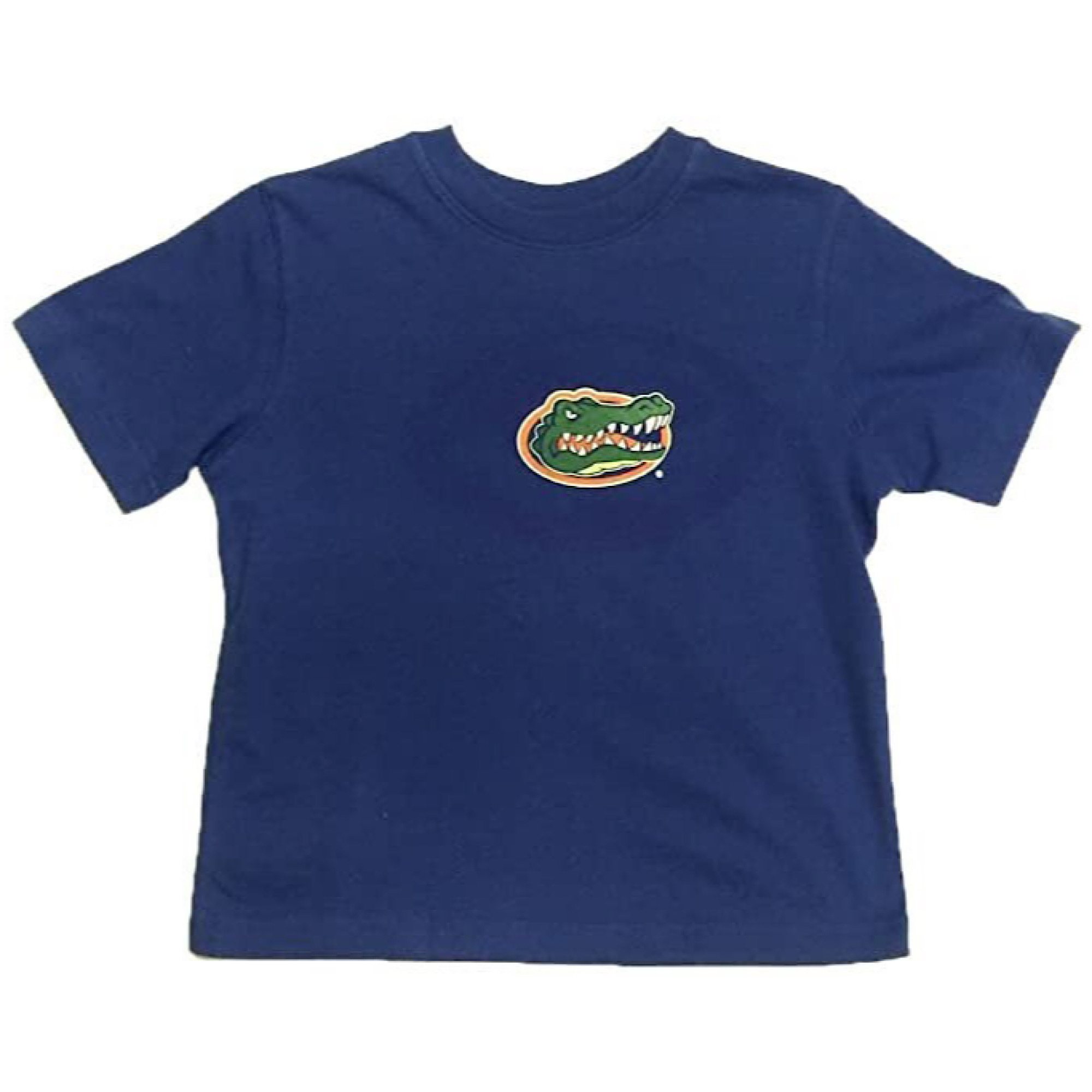 Kid’s Blue T-Shirt with Offset Graphic