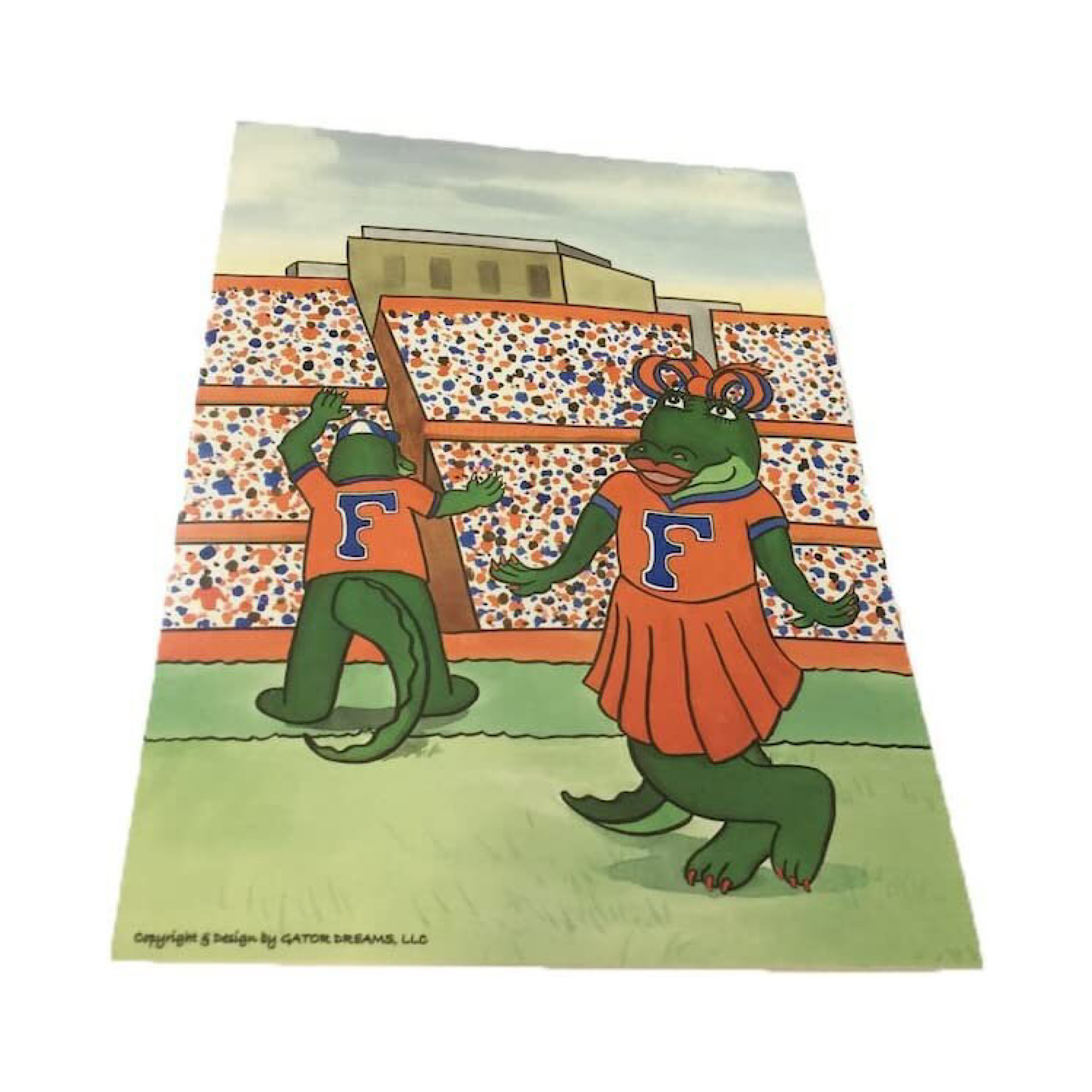 Florida Gators Postcard Choose Style
