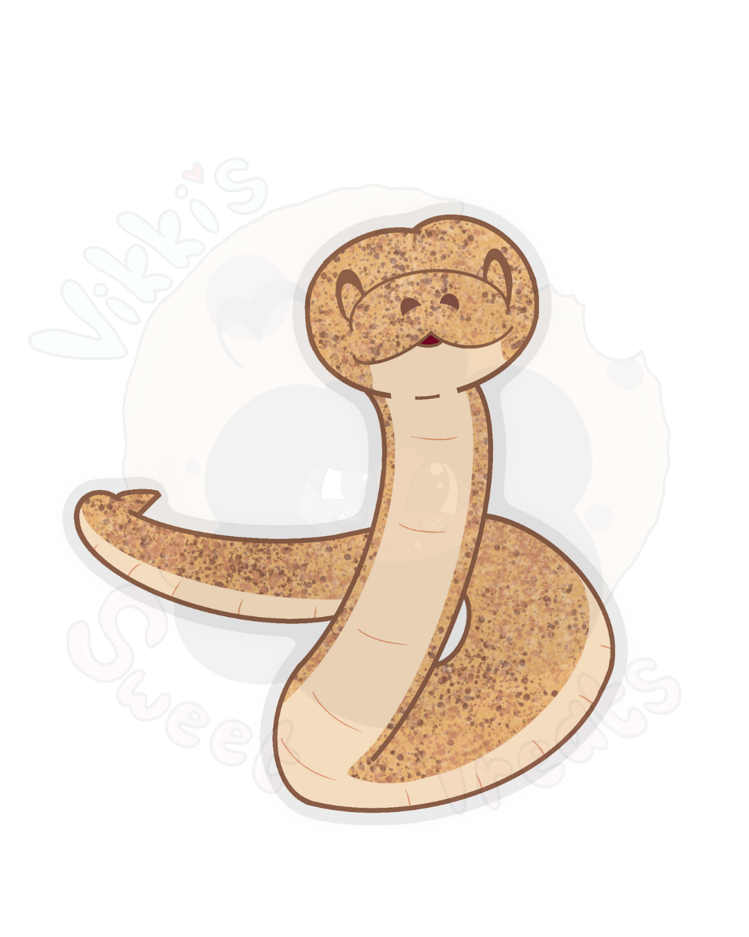 Snickerdoodle Snake Sticker