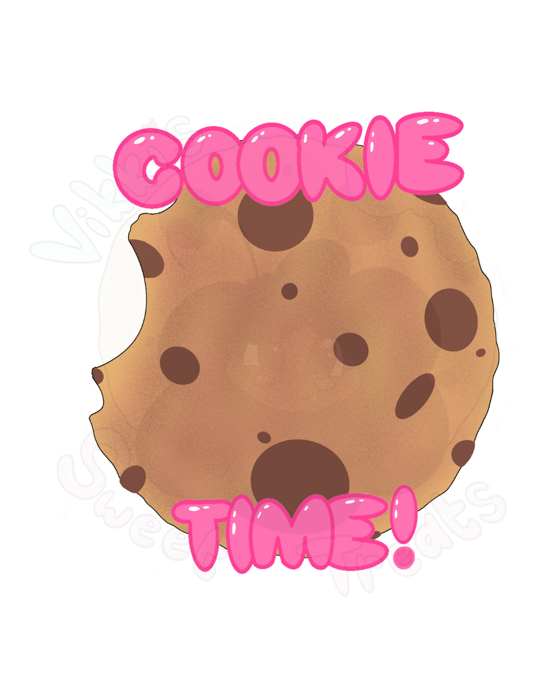 Cookie Time Sticker