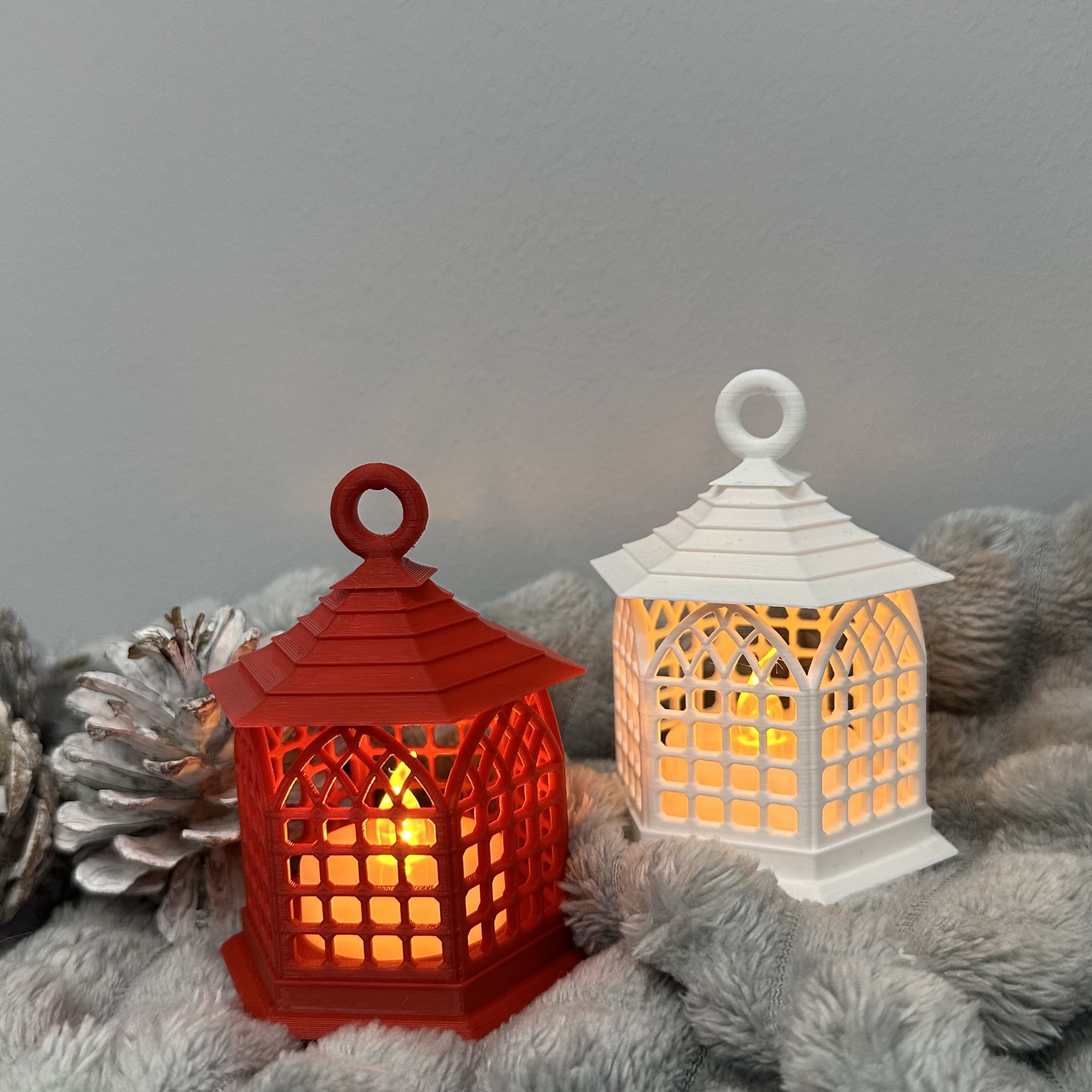 Šviečiantis dekoratyvinis žibintas Azija