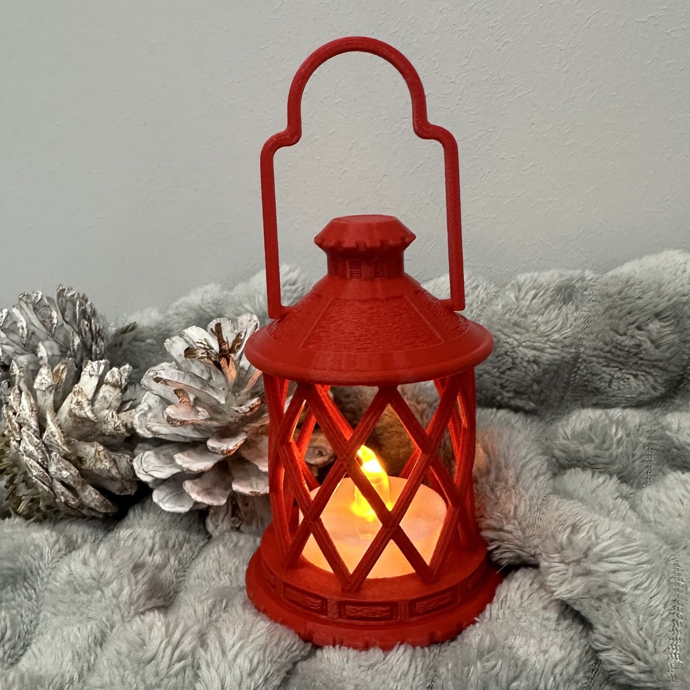 Šviečiantis dekoratyvinis žibintas Bokštelis