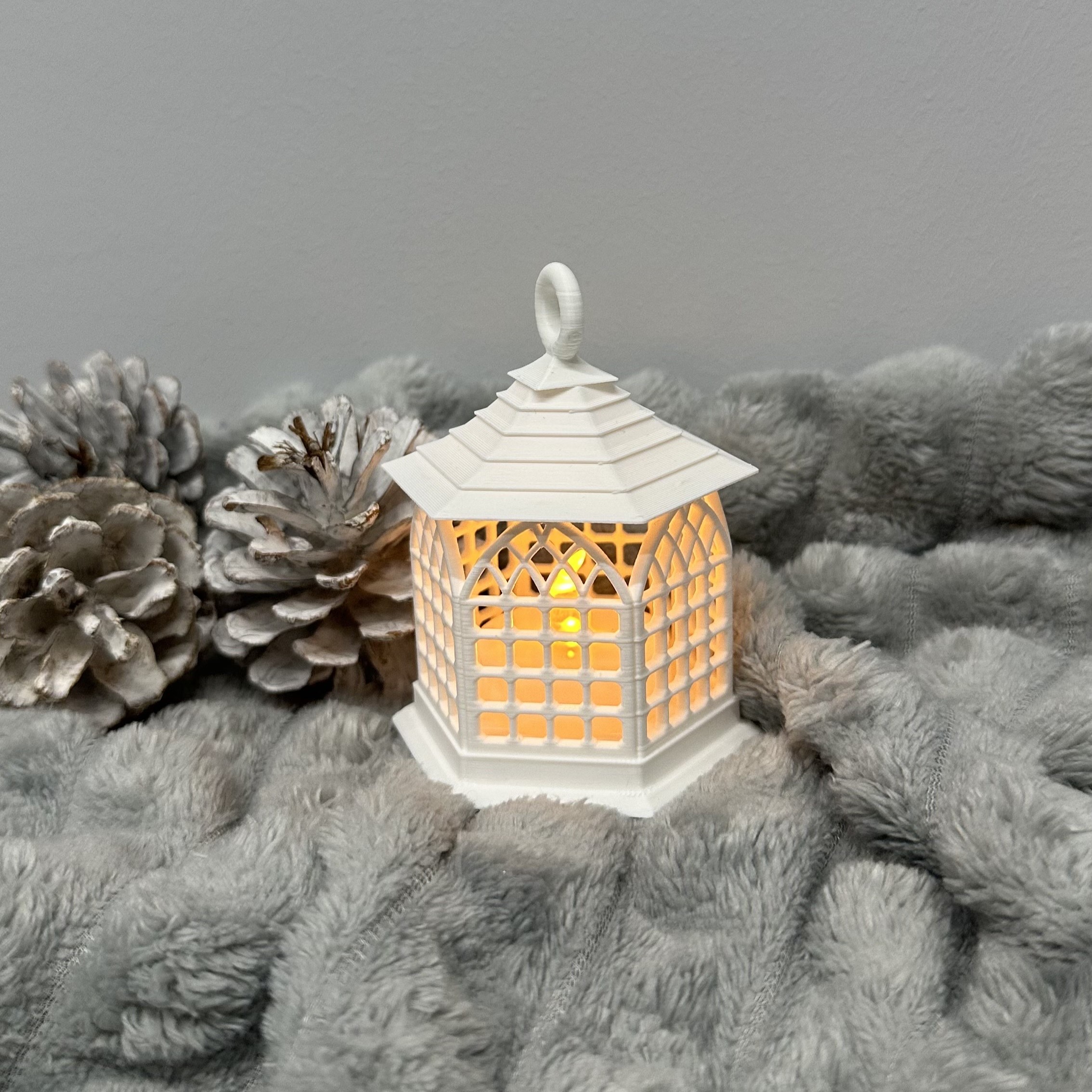 Šviečiantis dekoratyvinis žibintas Azija