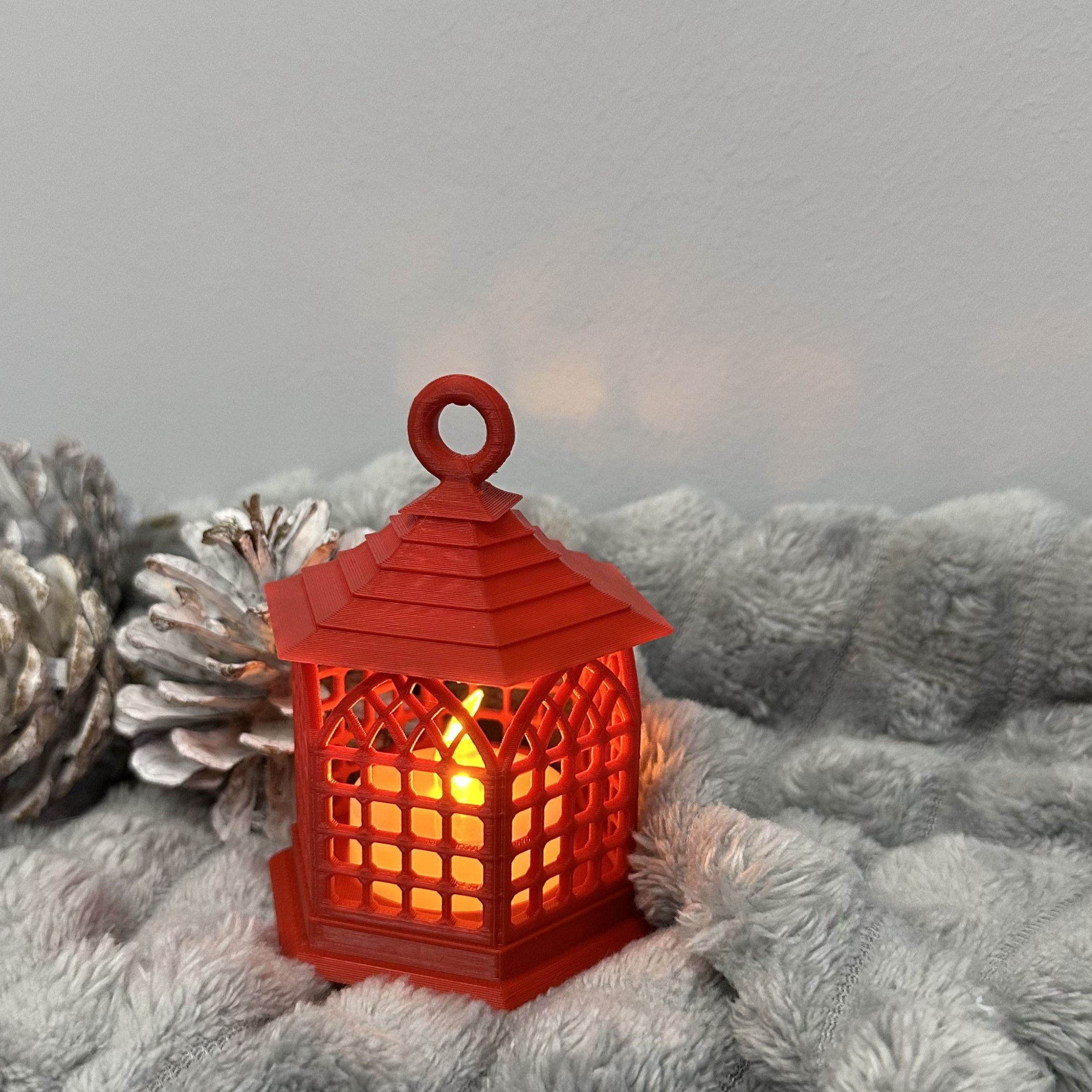 Šviečiantis dekoratyvinis žibintas Azija