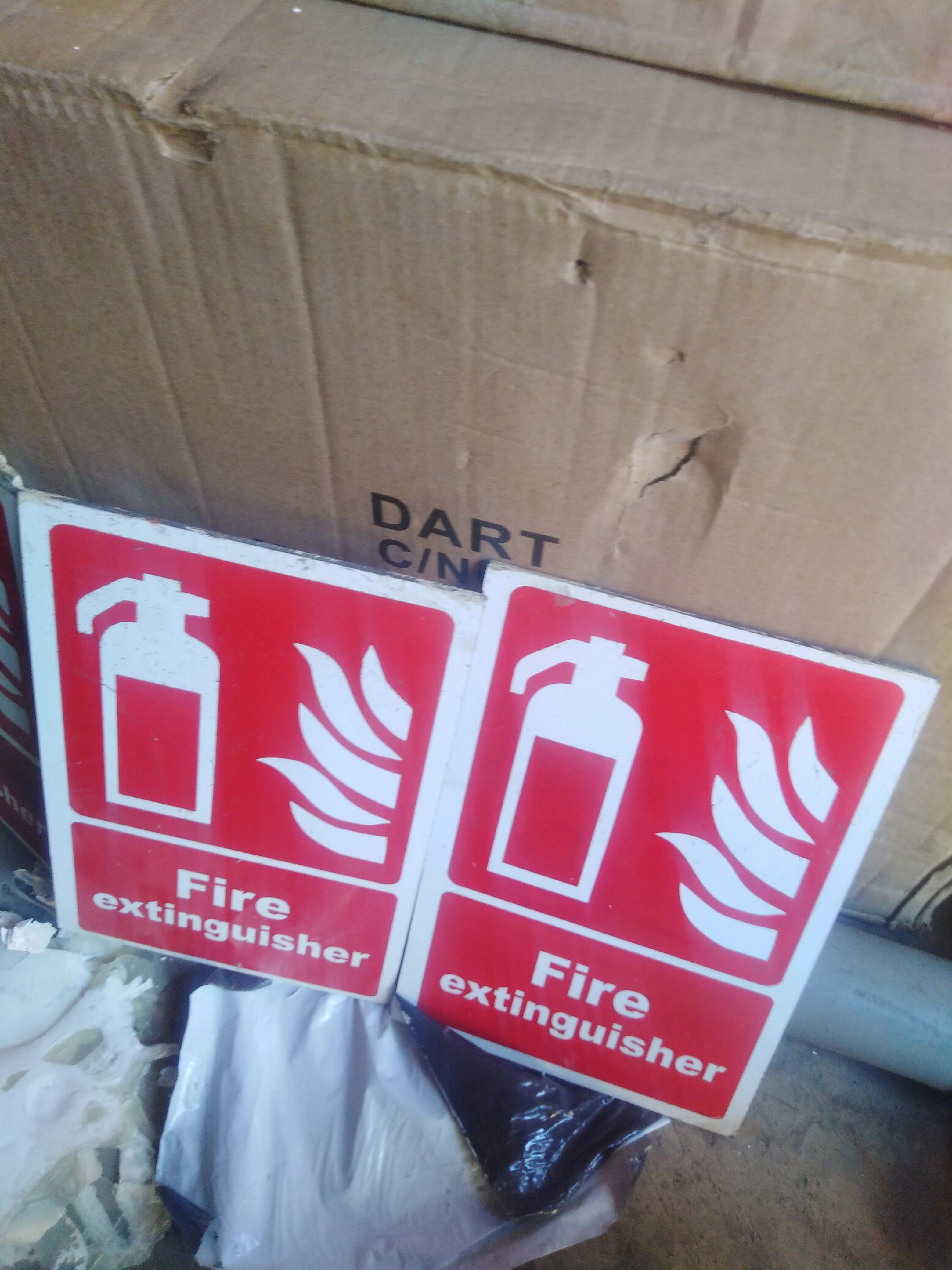 Fire Extinguisher Sign