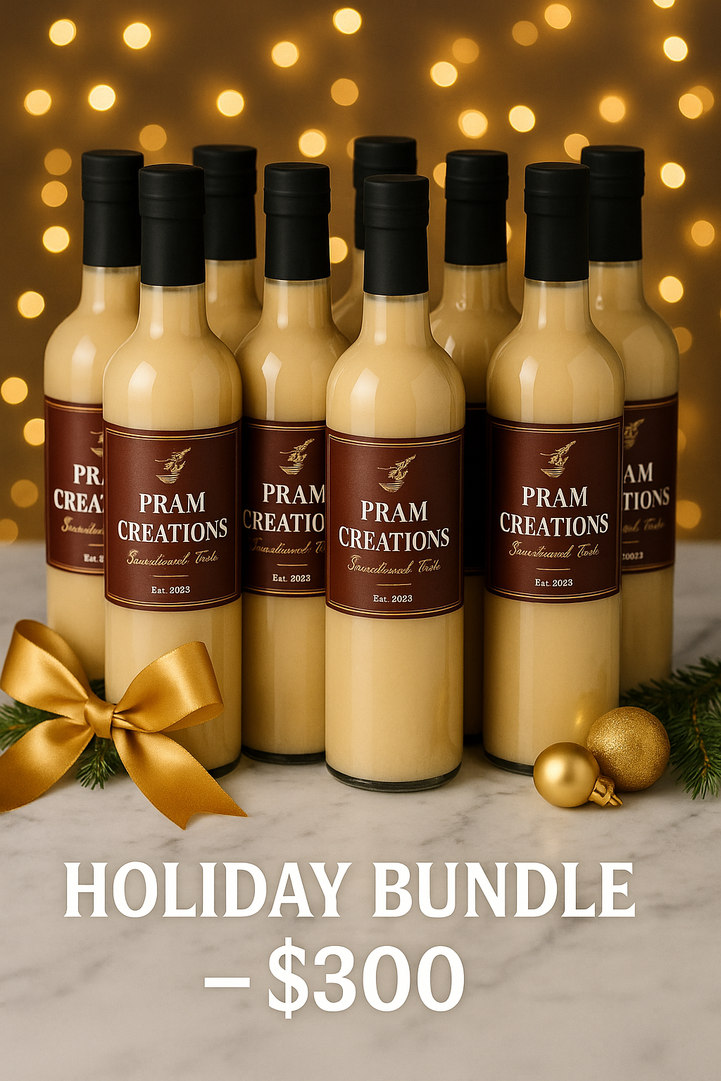 Pram Creations Holiday Bundle - 750 ml 
