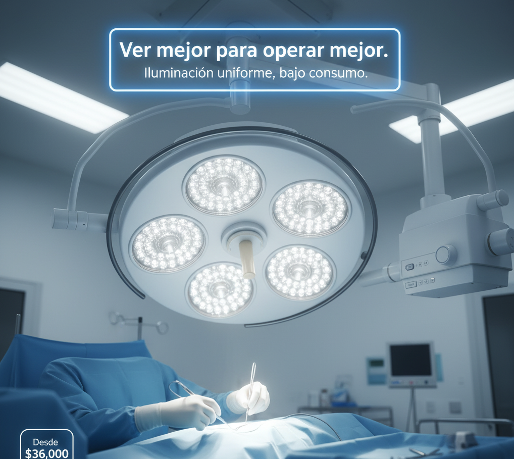 Lámpara quirúrgica de alta gama