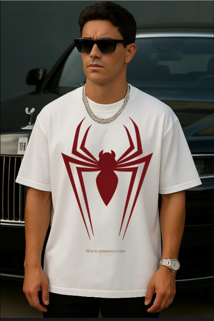 Black Spider Logo T-Shirt