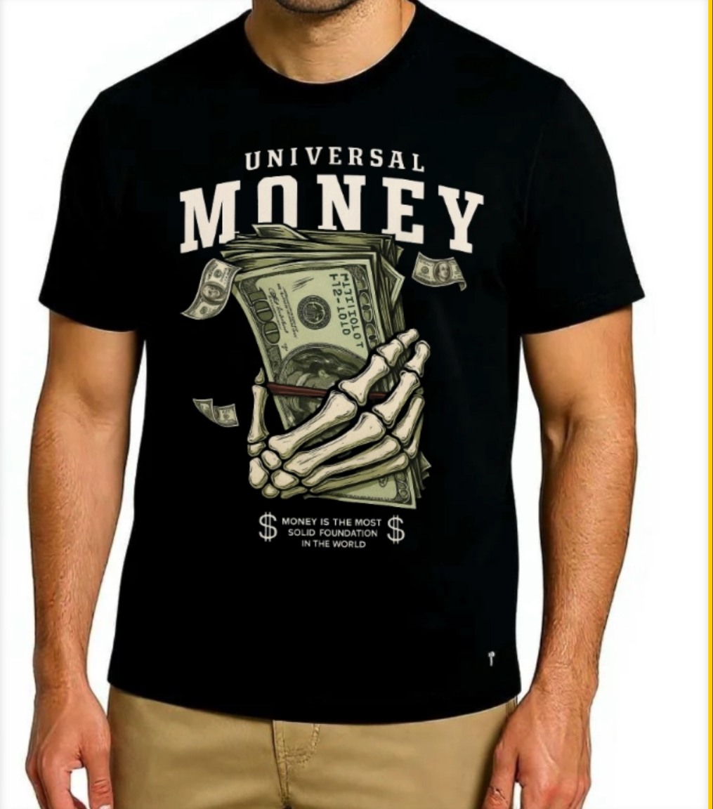 Universal Money Graphic T-Shirt