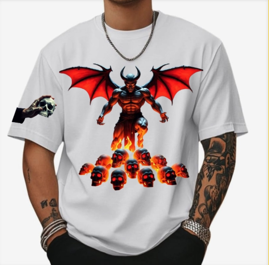 Demon Graphic T-Shirt