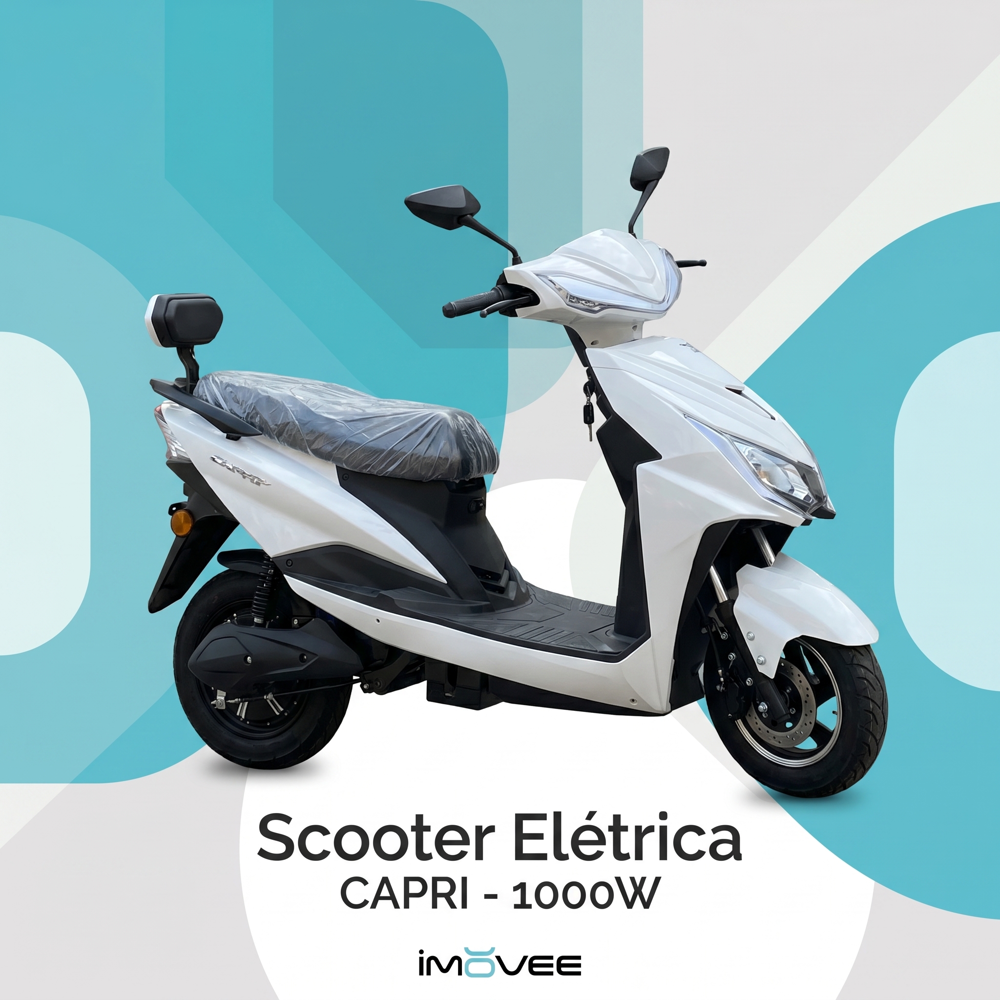 Scooter Elétrica Capri - 1000W
