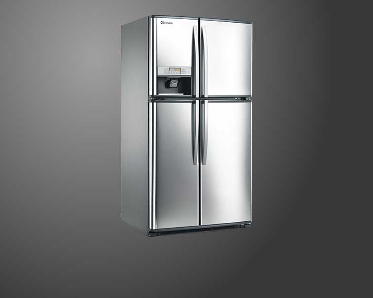 Gevson Stainless Steel Refrigerator