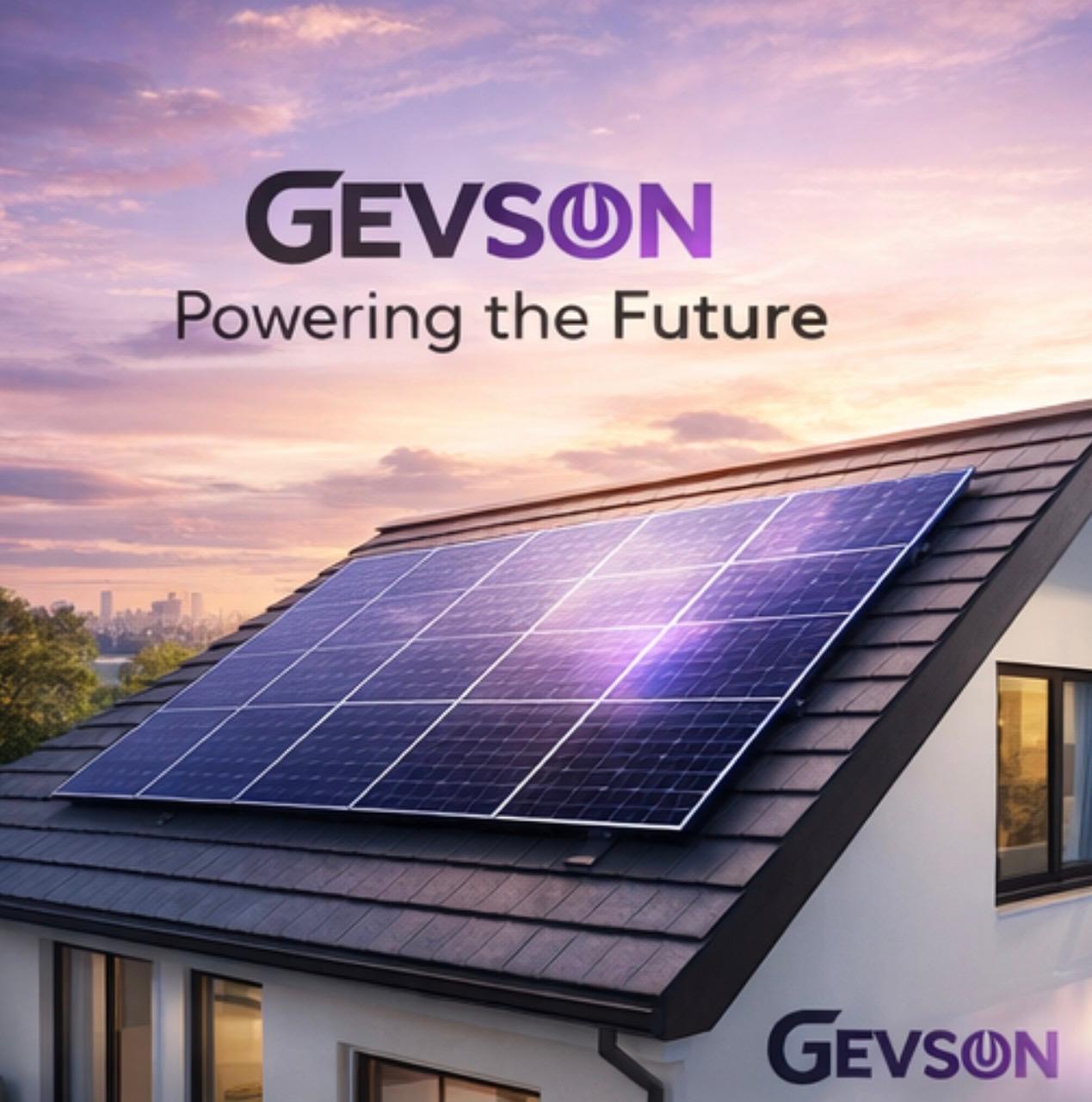 GEVSON Solar Panel System