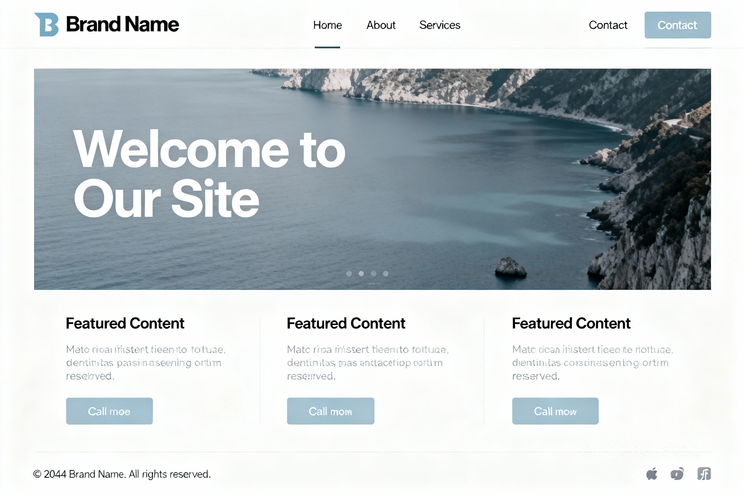 Abonnement à un site web personnalisé incluant nom de domaine, maintenance et mises à jour de contenu