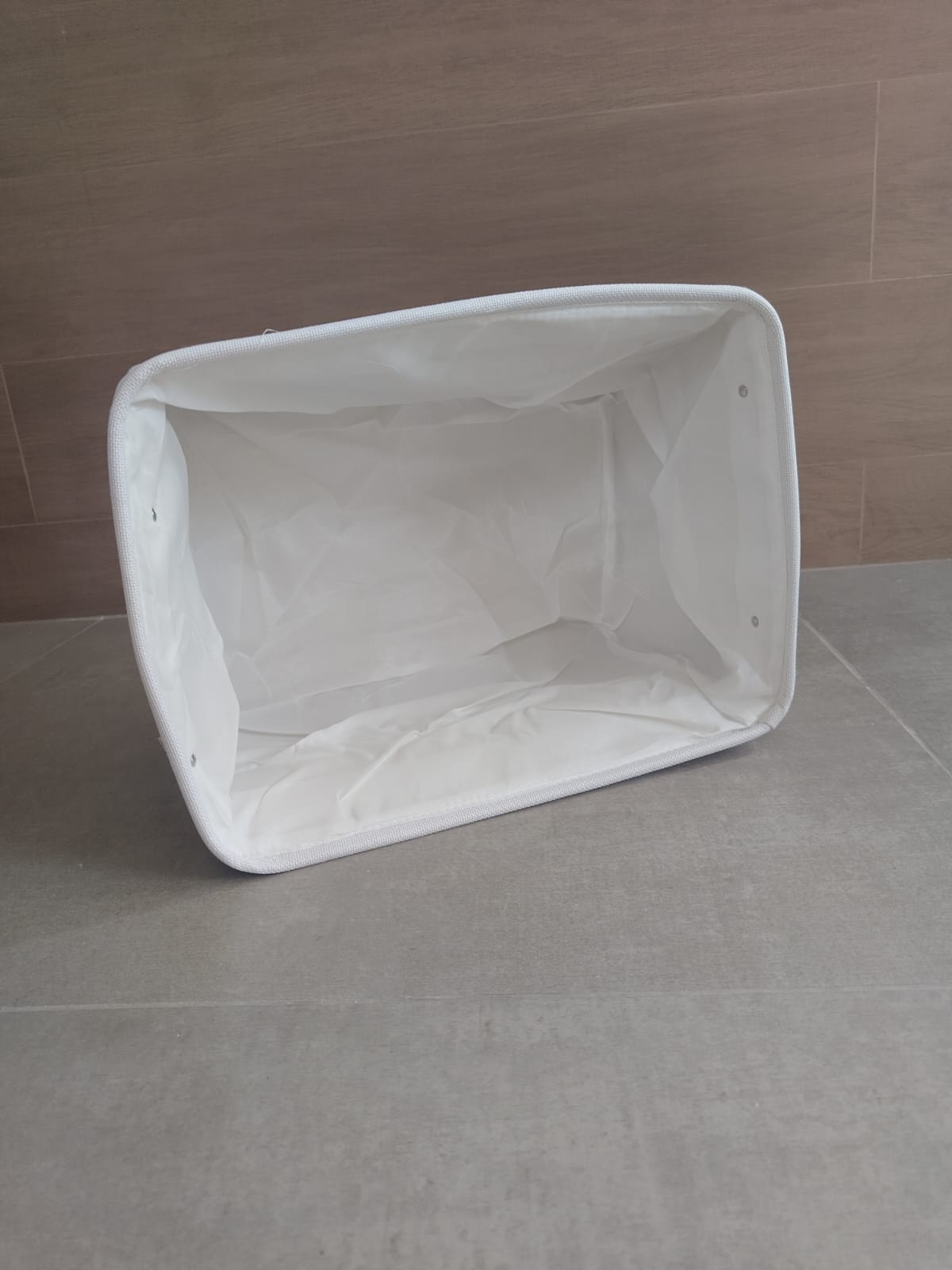 Cesta organizadora de tela