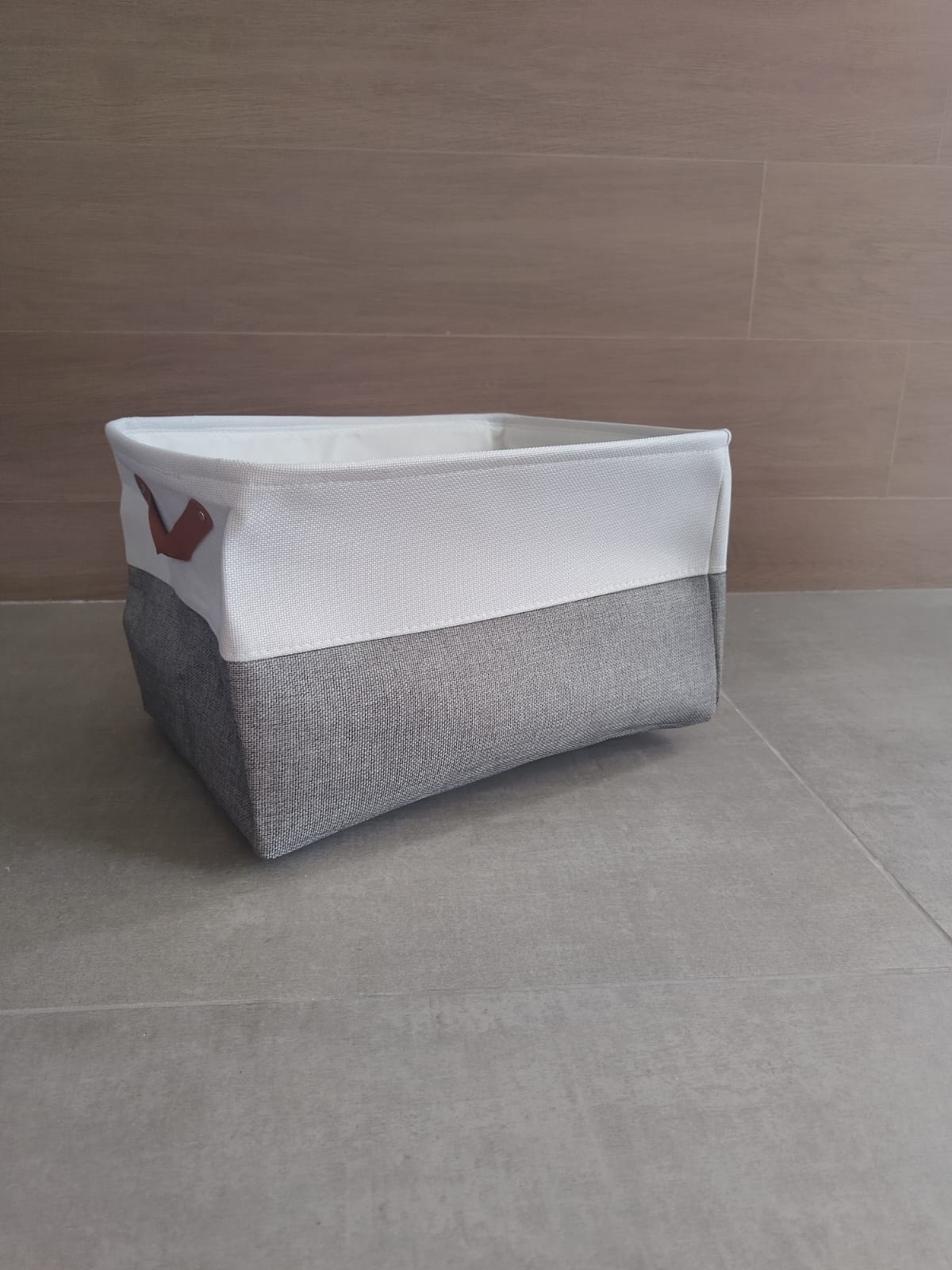 Cesta organizadora de tela