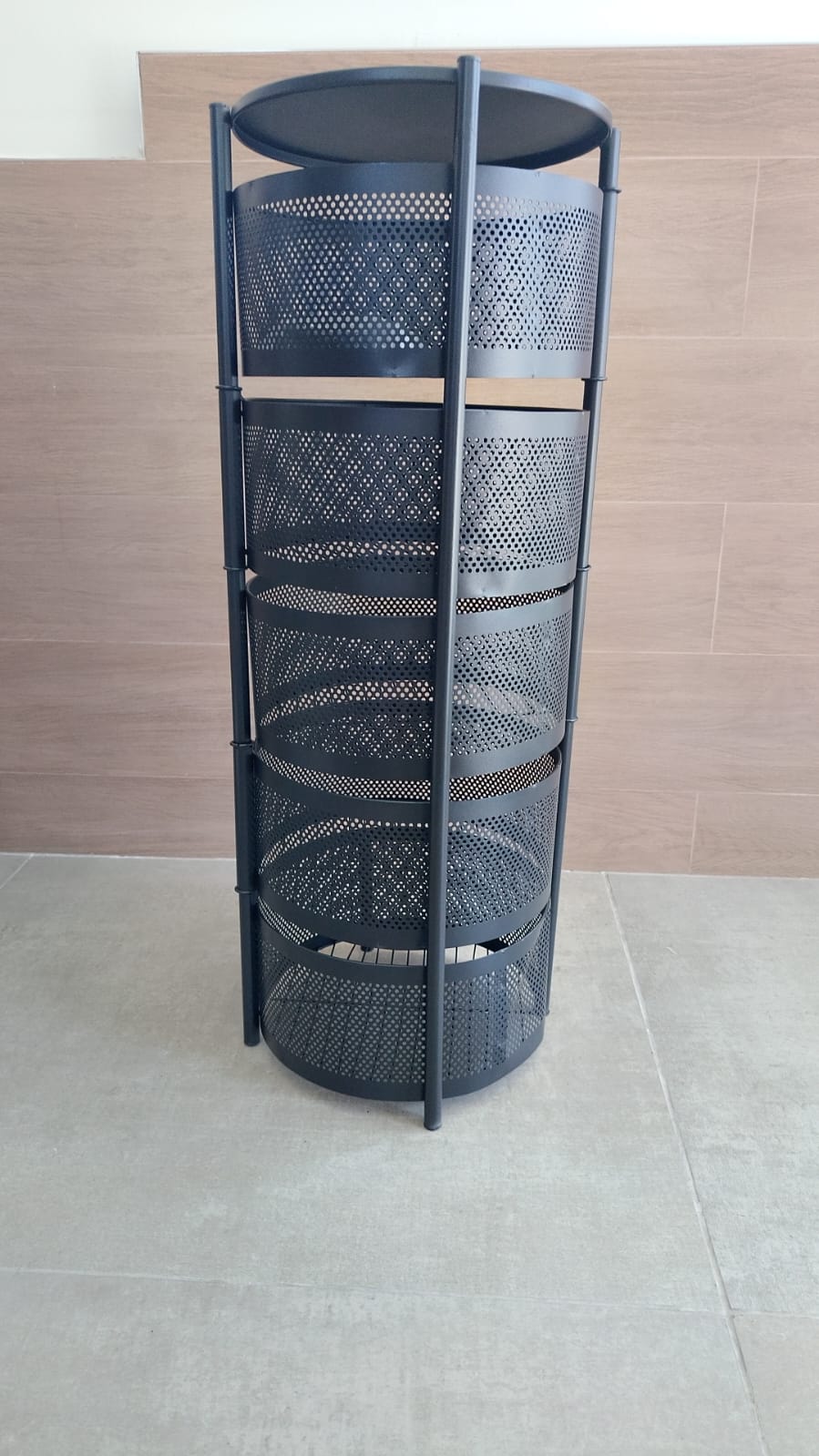 Organizador metálico de almacenamiento