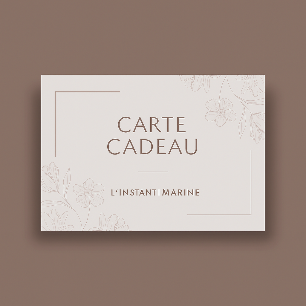 Carte Cadeau L’Instant Marine