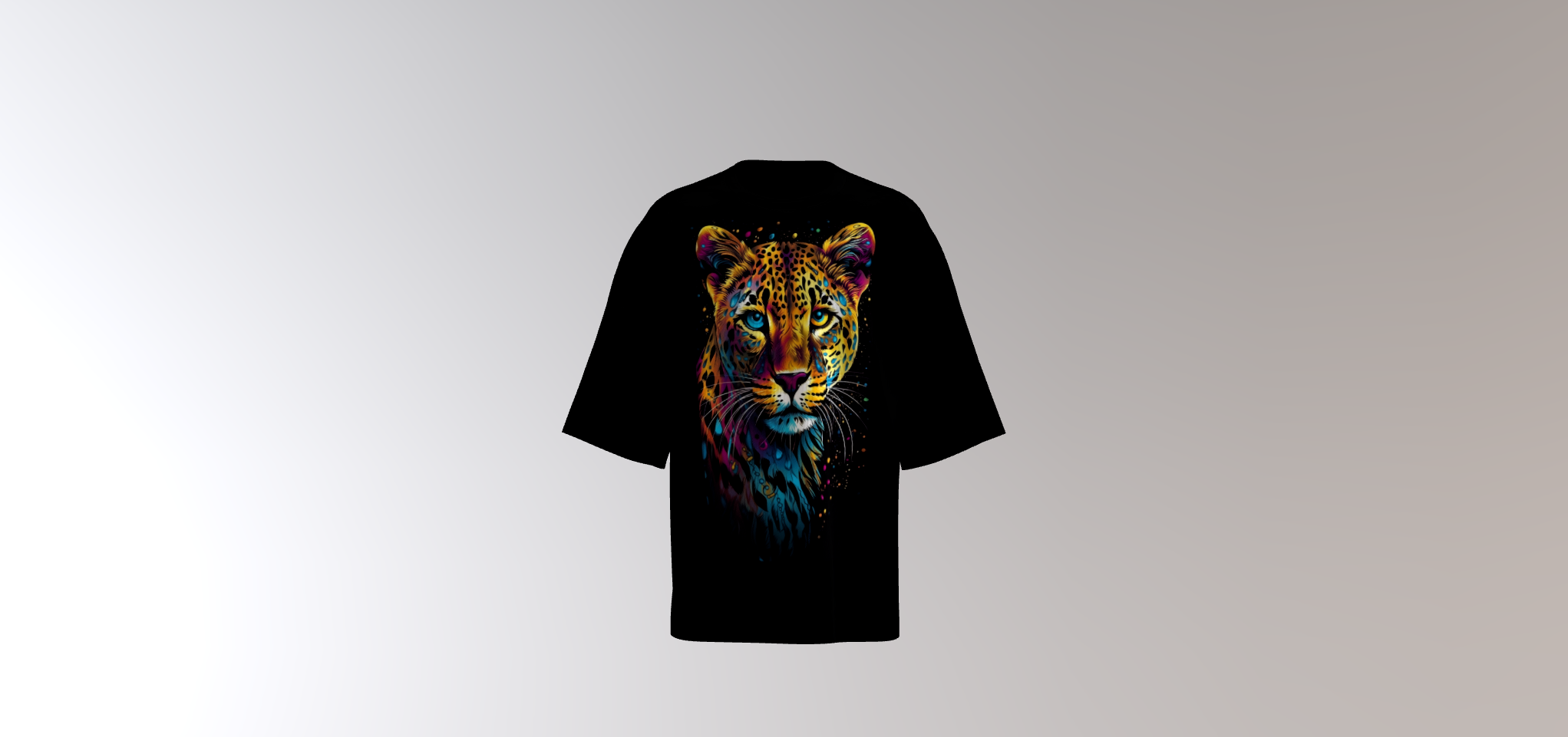 Playera Leopardo Colors ALV