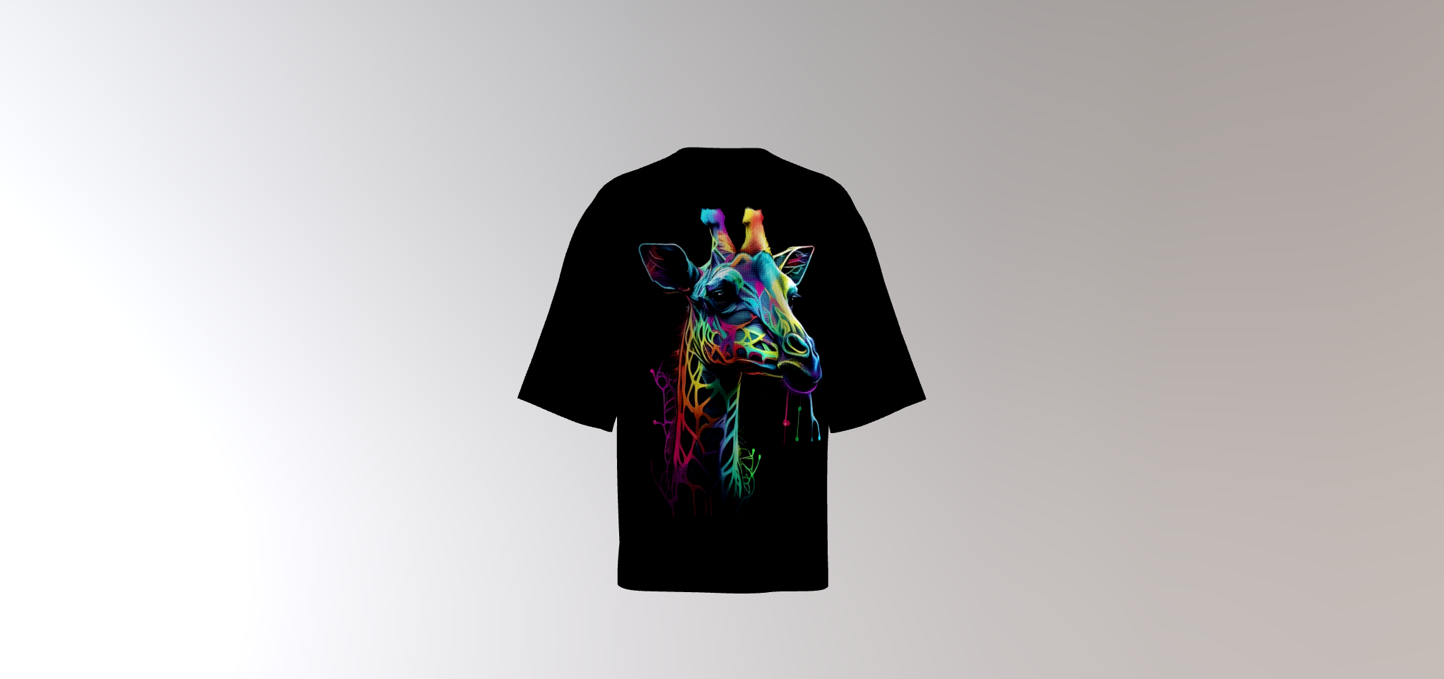 Playera de Jirafa Colors ALRV