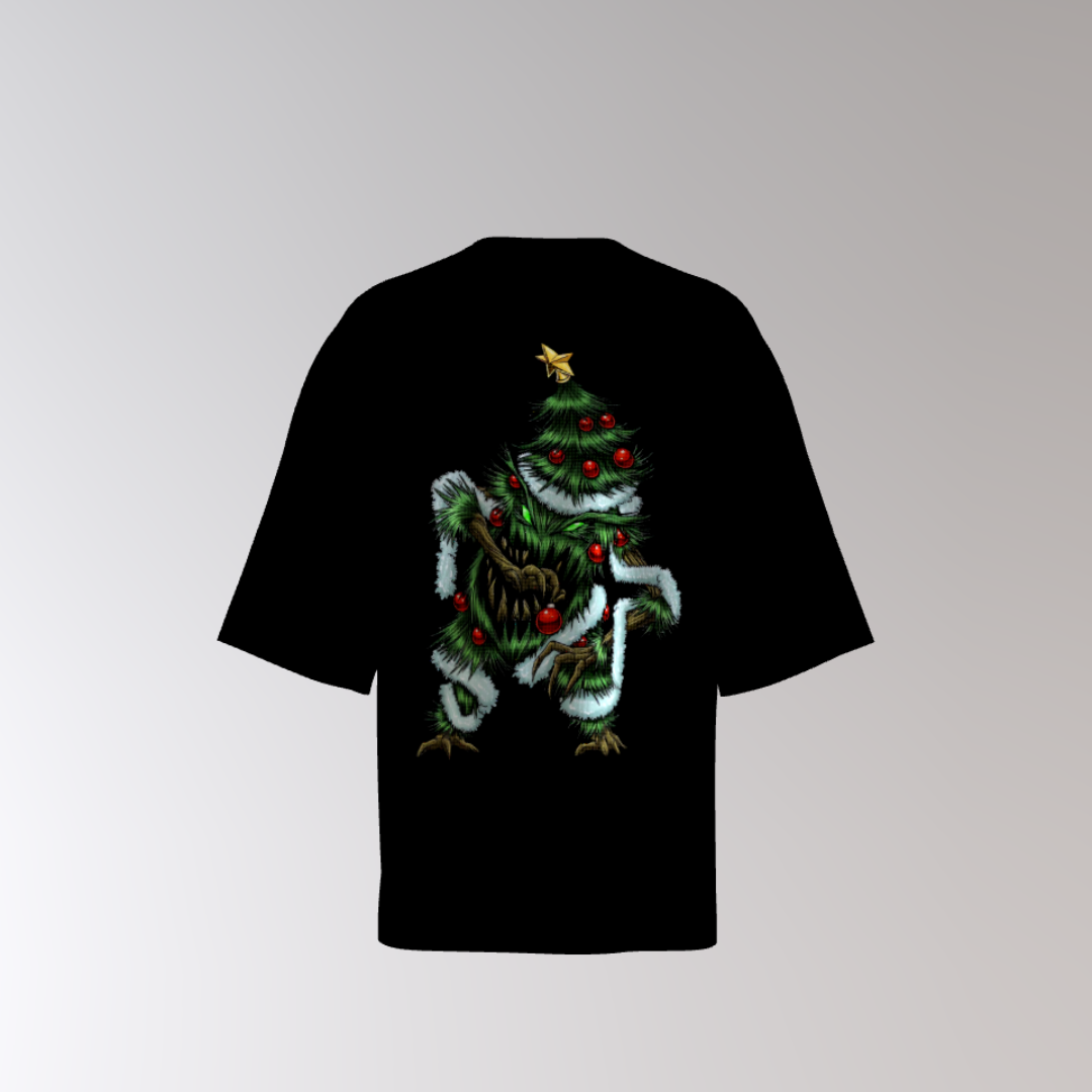 Playera Árbol monstruo navideño ALV