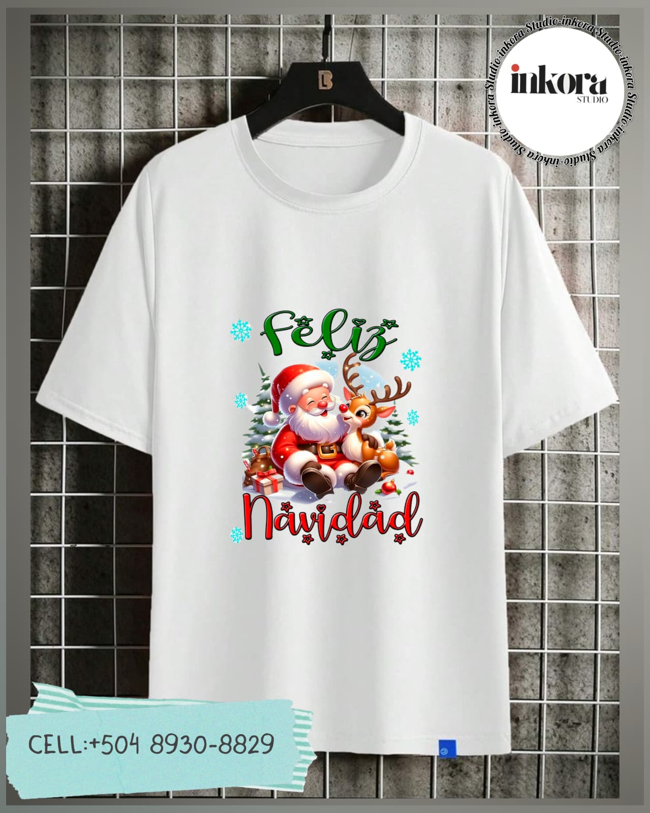 Camiseta navideña