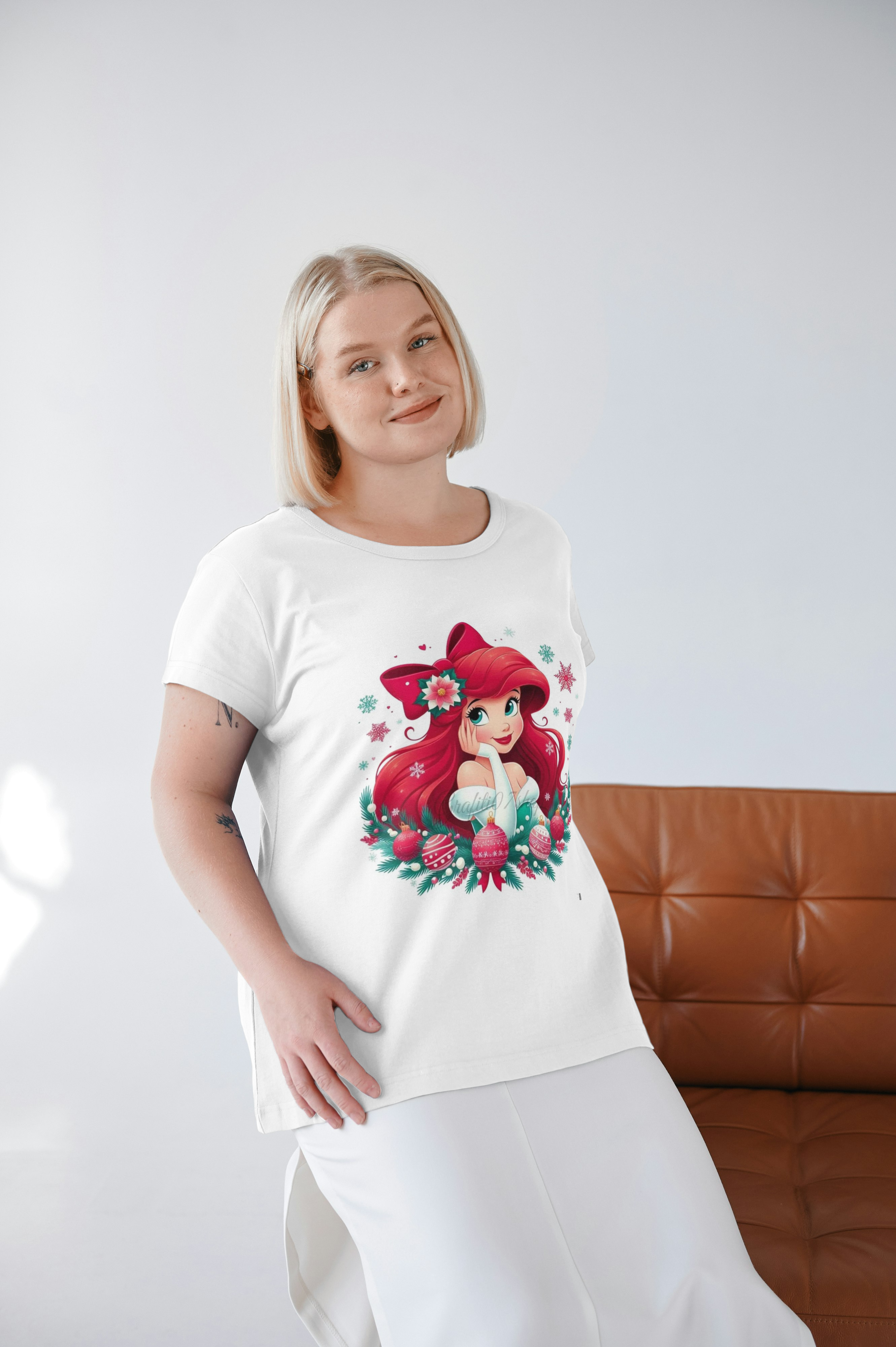 Camiseta con diseño de sirena
