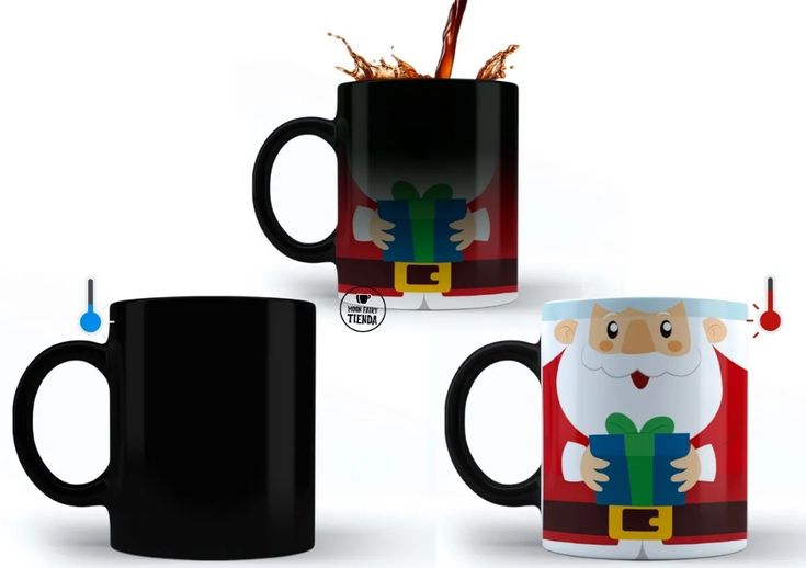 Tazas mágicas Navideñas