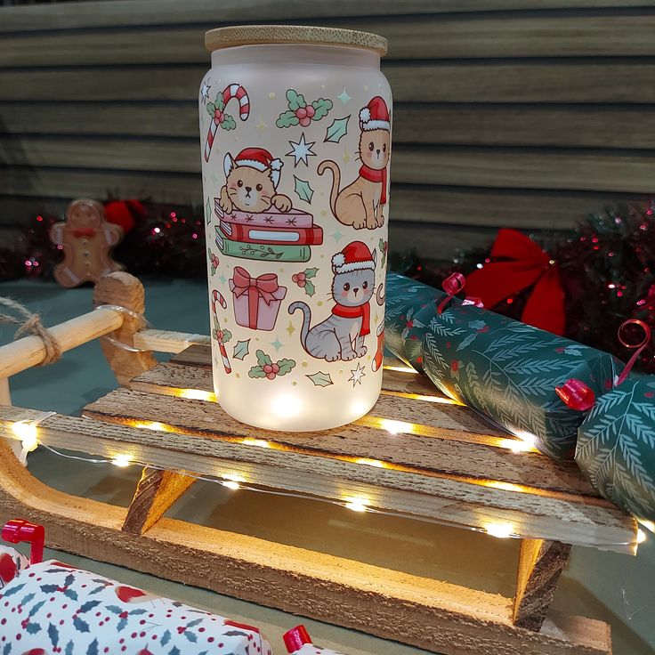 Vaso navideño personalizado a tu gusto