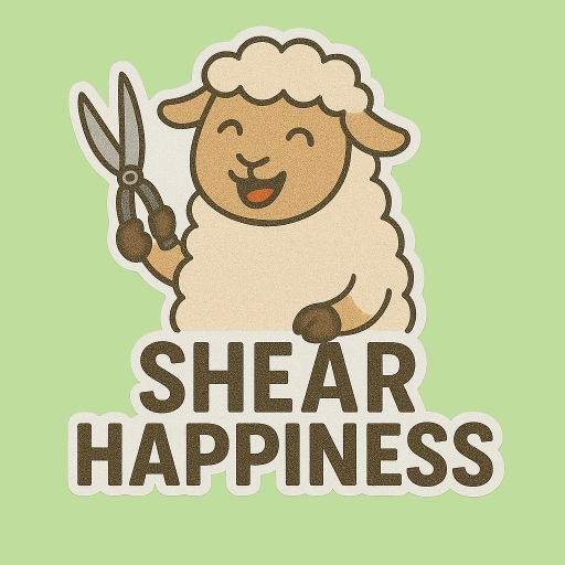 Shear Happiness Sticker