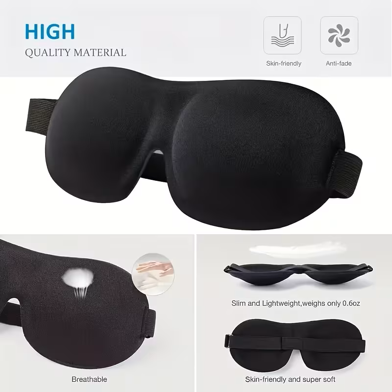 Black Sleep Mask