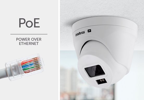 Câmera de Segurança Intelbras PoE