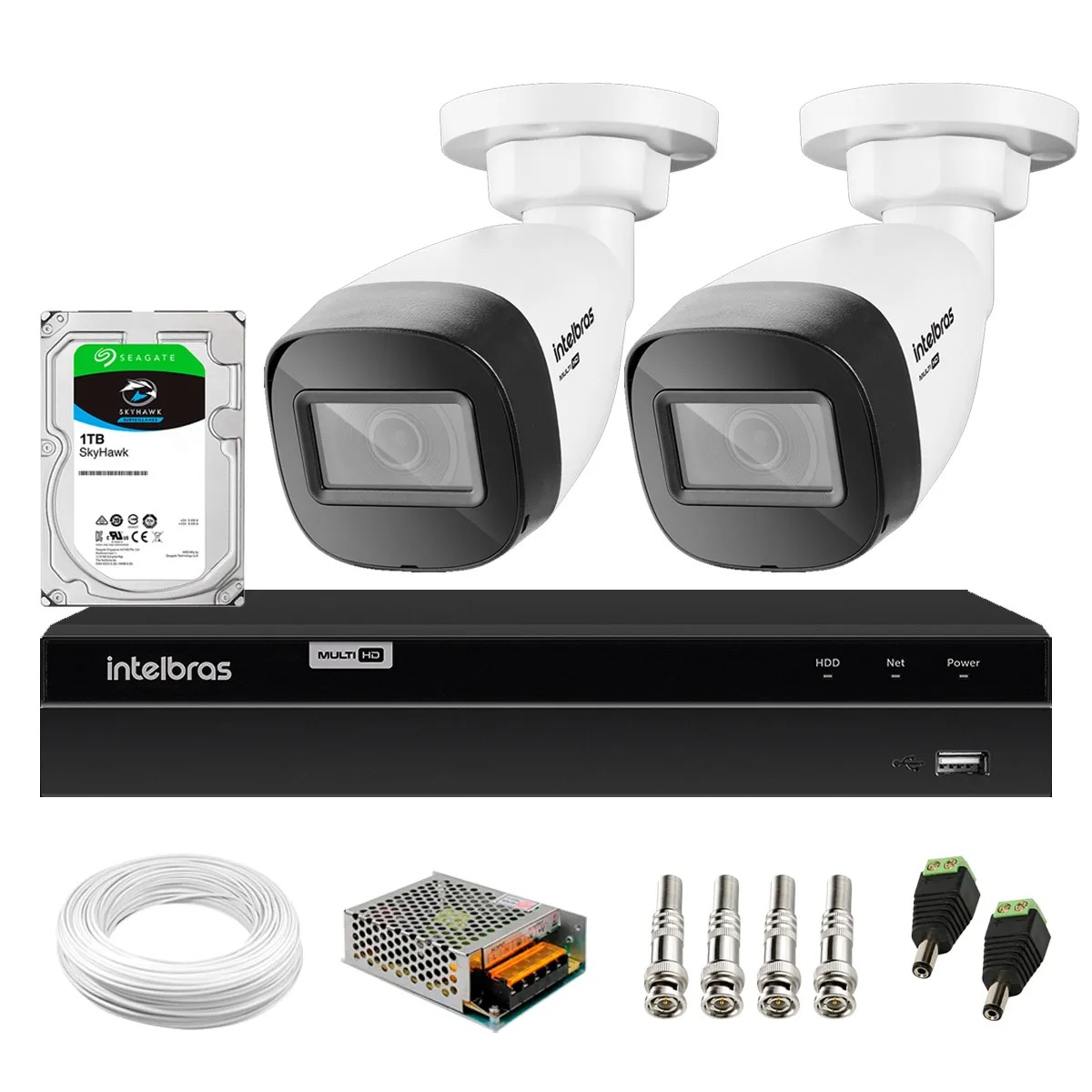 Kit de Câmeras de Segurança Intelbras
