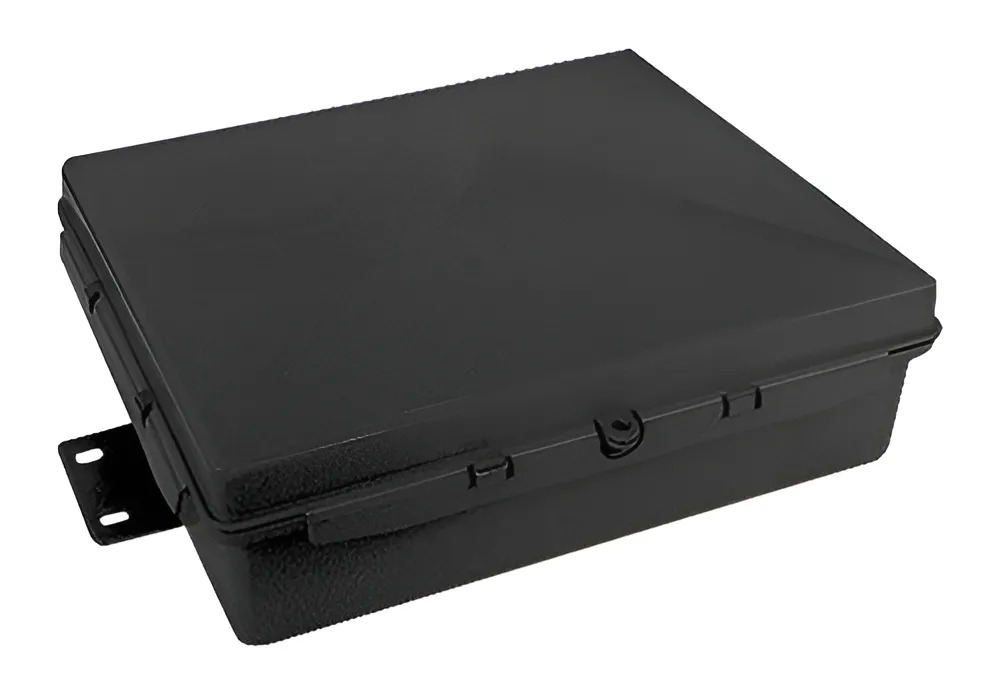 Caixa de proteção preta