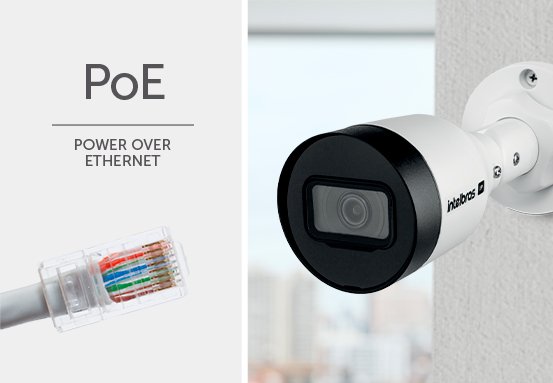 Câmera de Segurança PoE