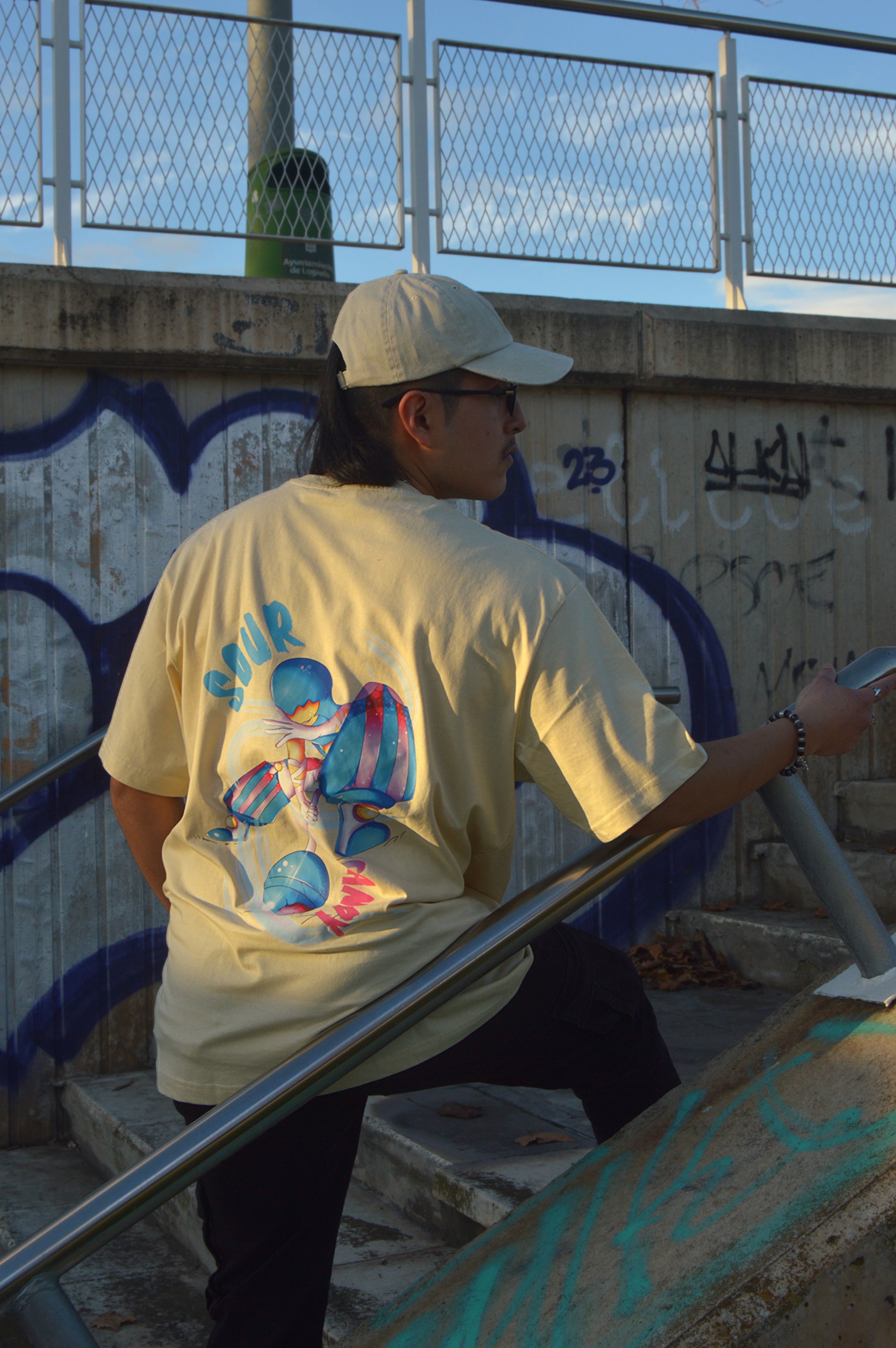 Camiseta Crema 100% Algodón