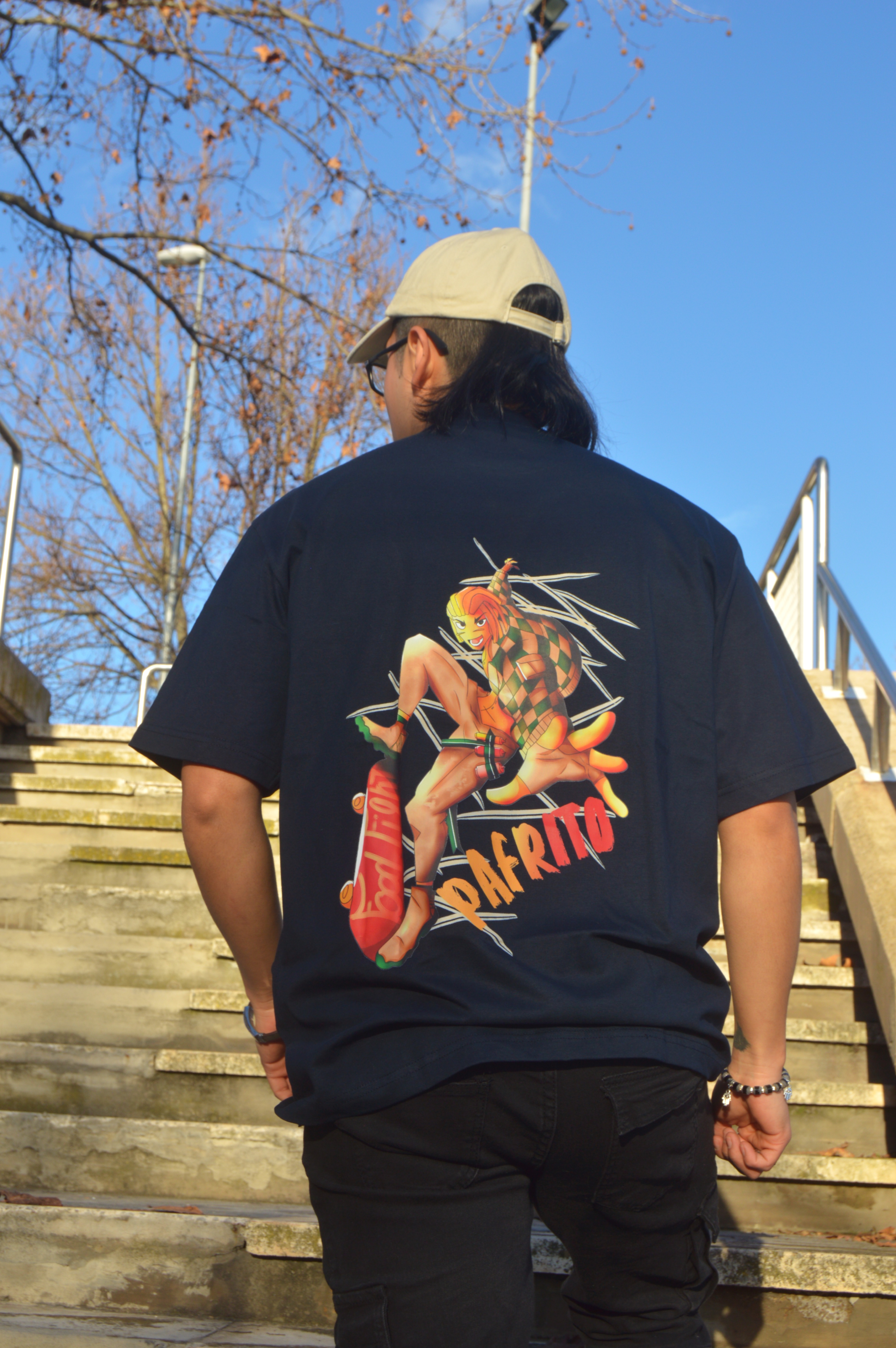 Camiseta Marino 100% Algodón