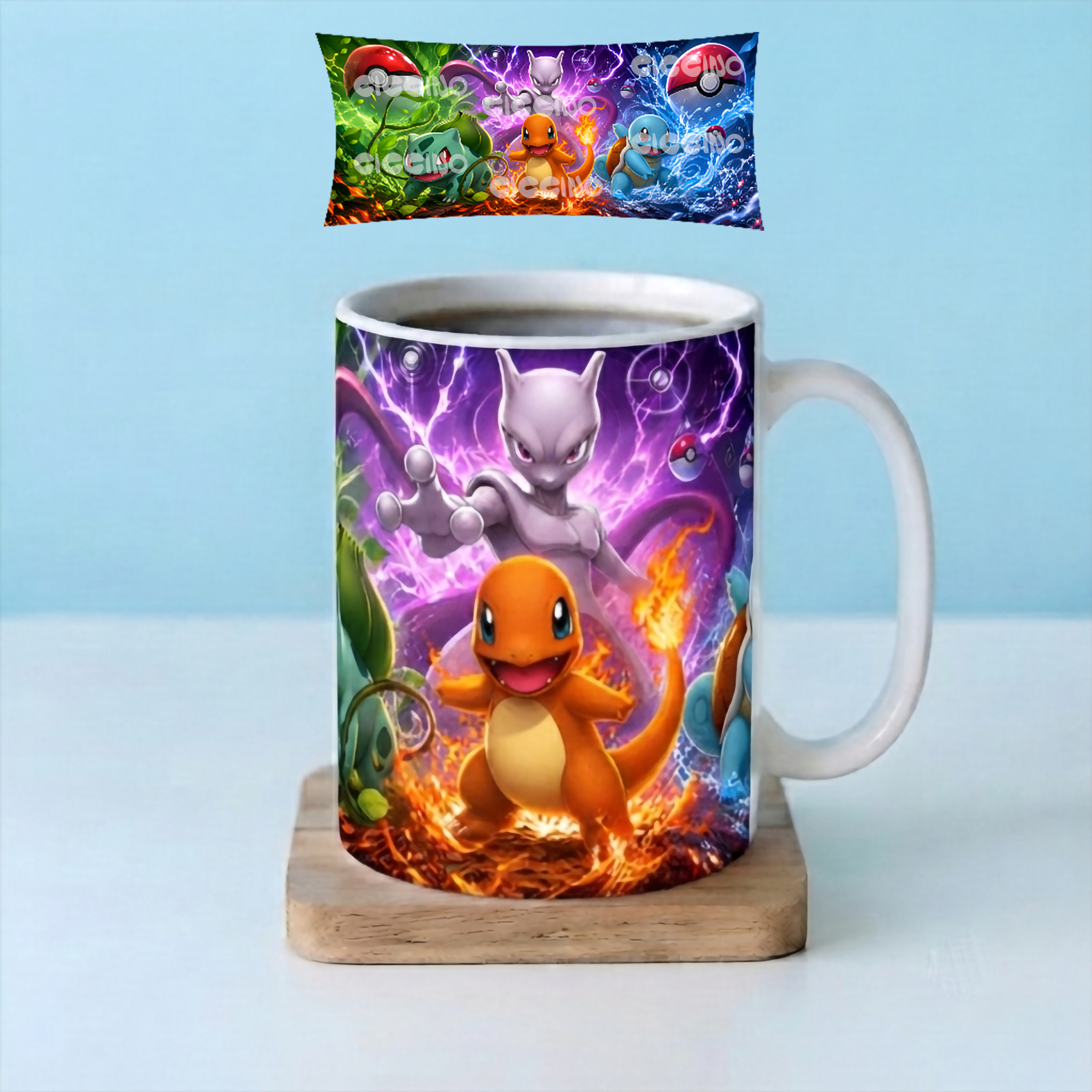 Taza Pokémon Primer Generacion 