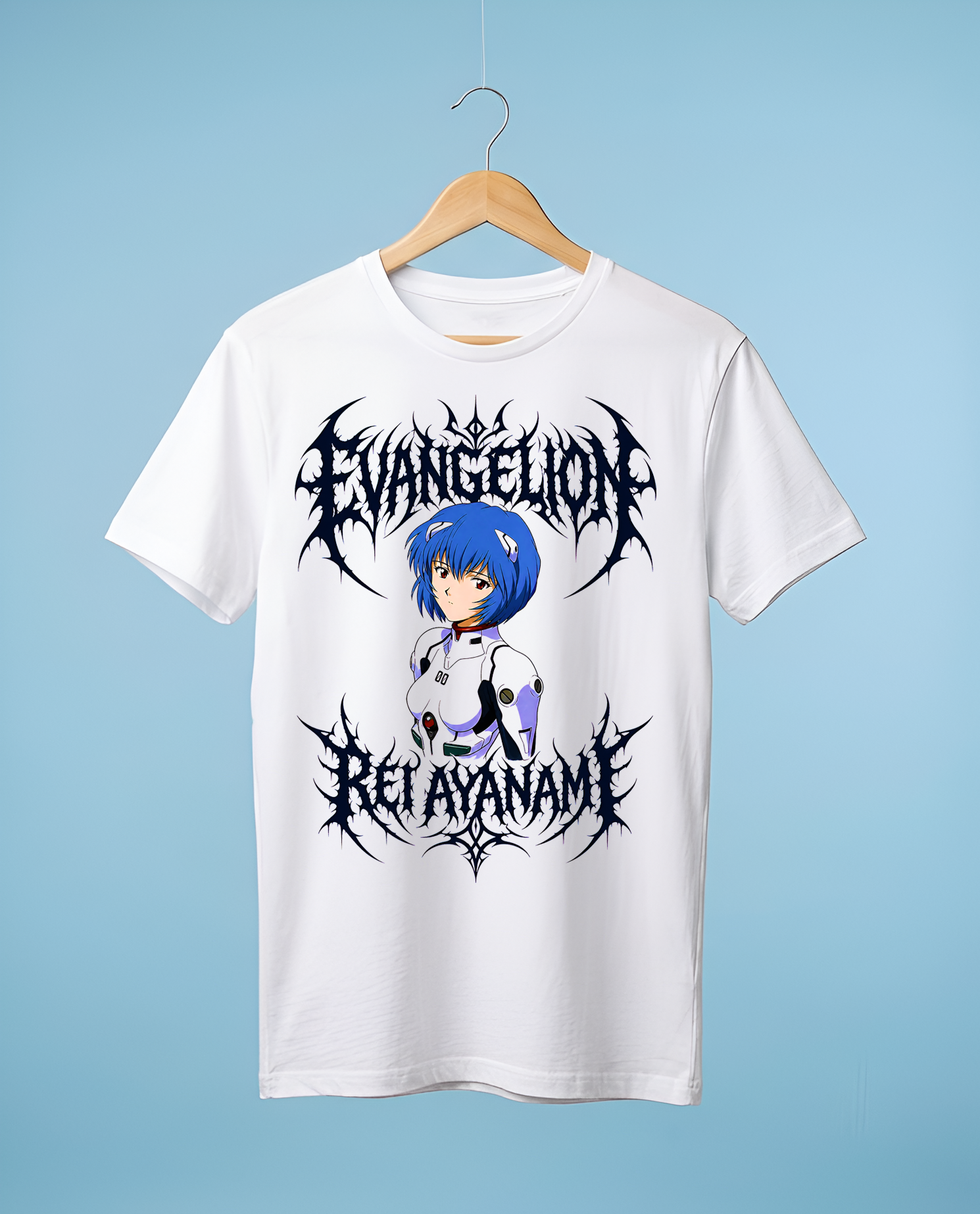 Camiseta Evangelion Rei Ayanami
