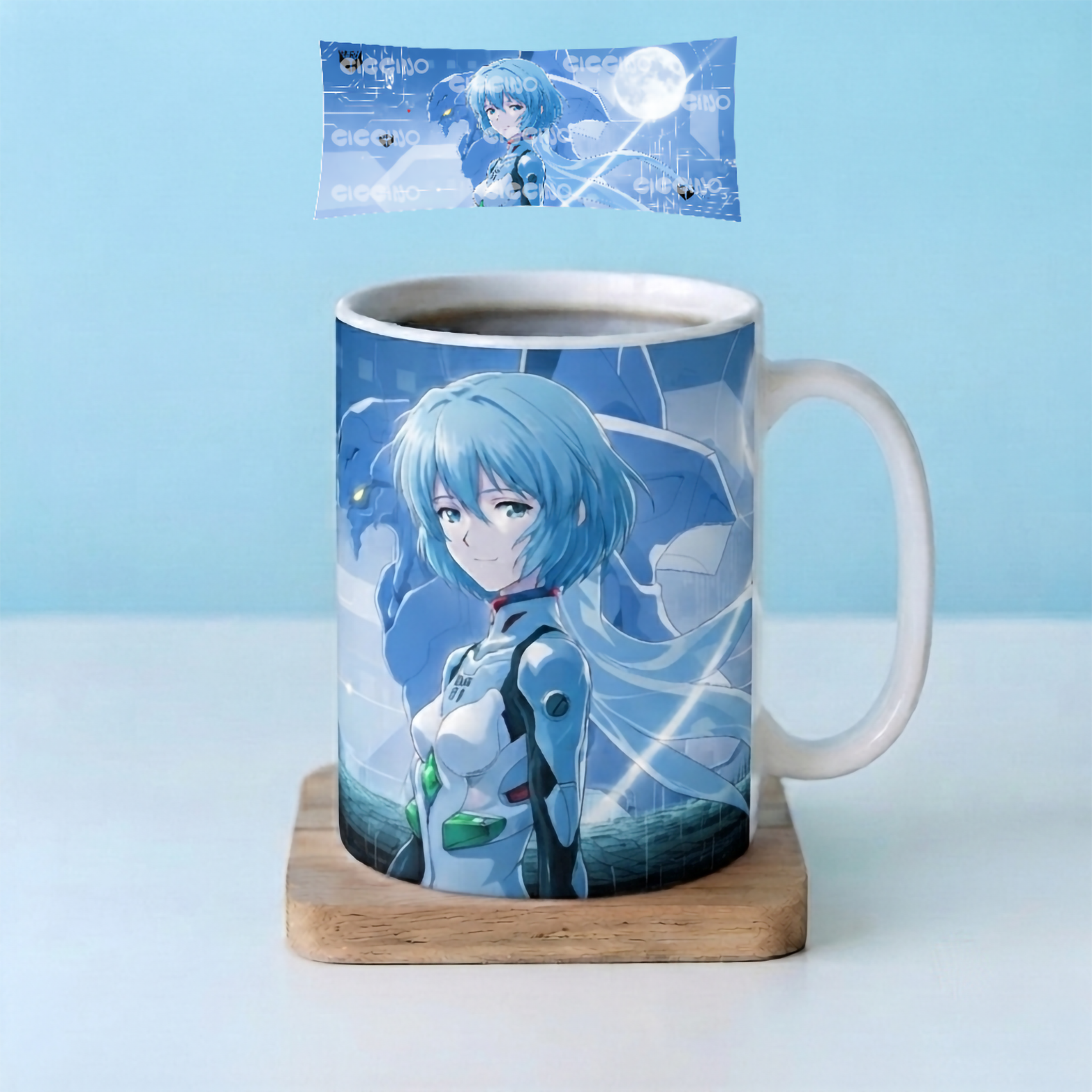 Taza Anime Rei Ayanami