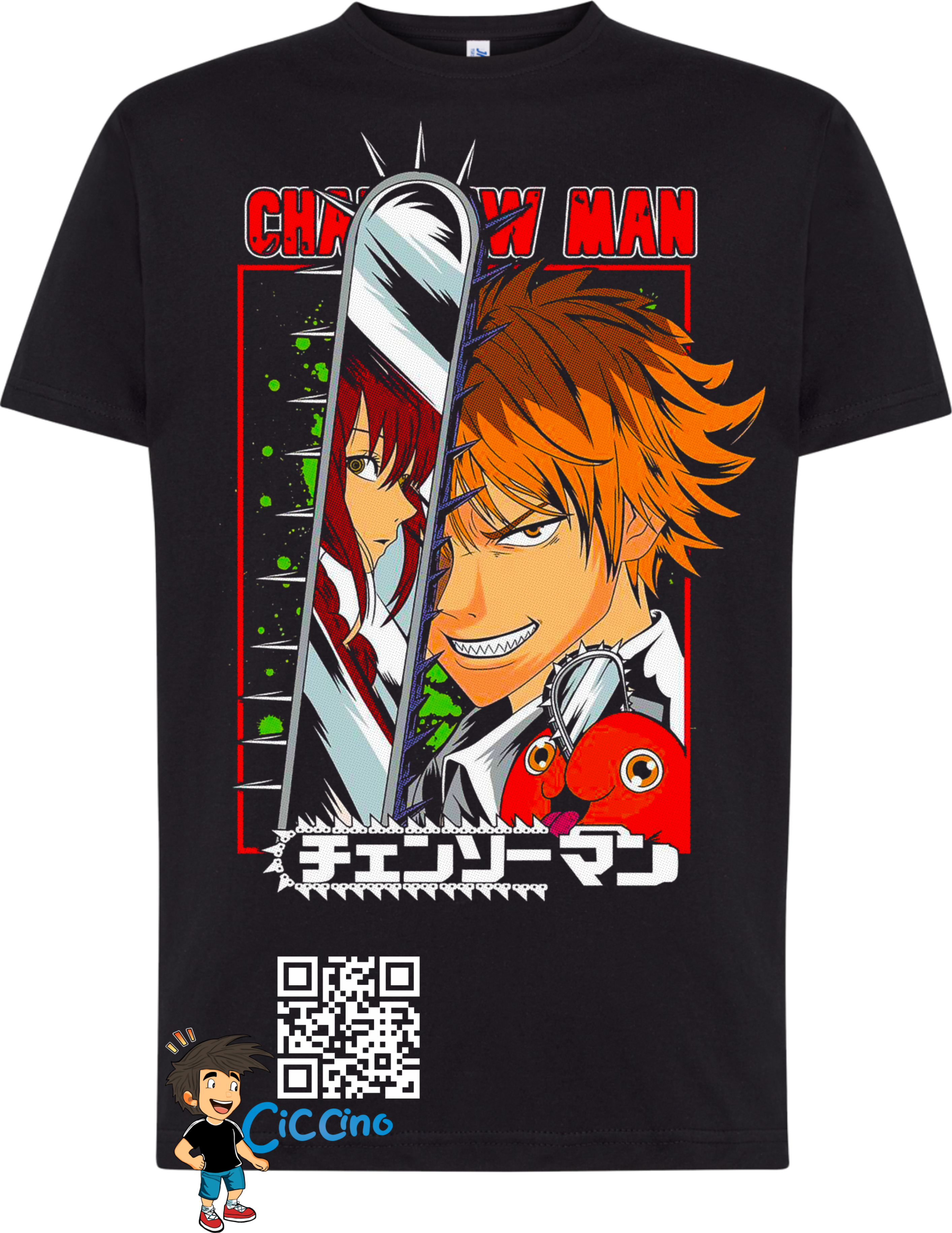 Camiseta Chainsaw Man