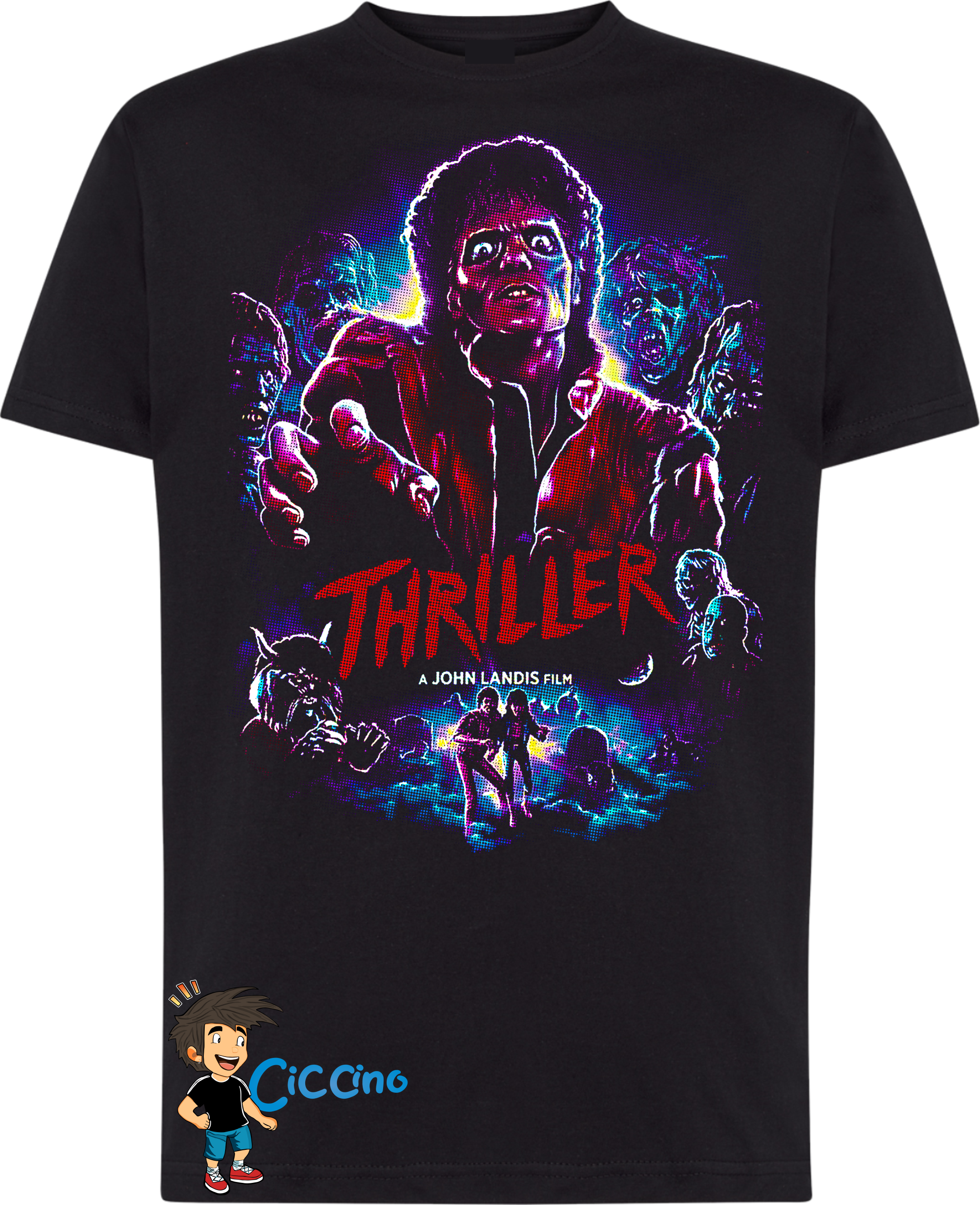 Camiseta Thriller Retro
