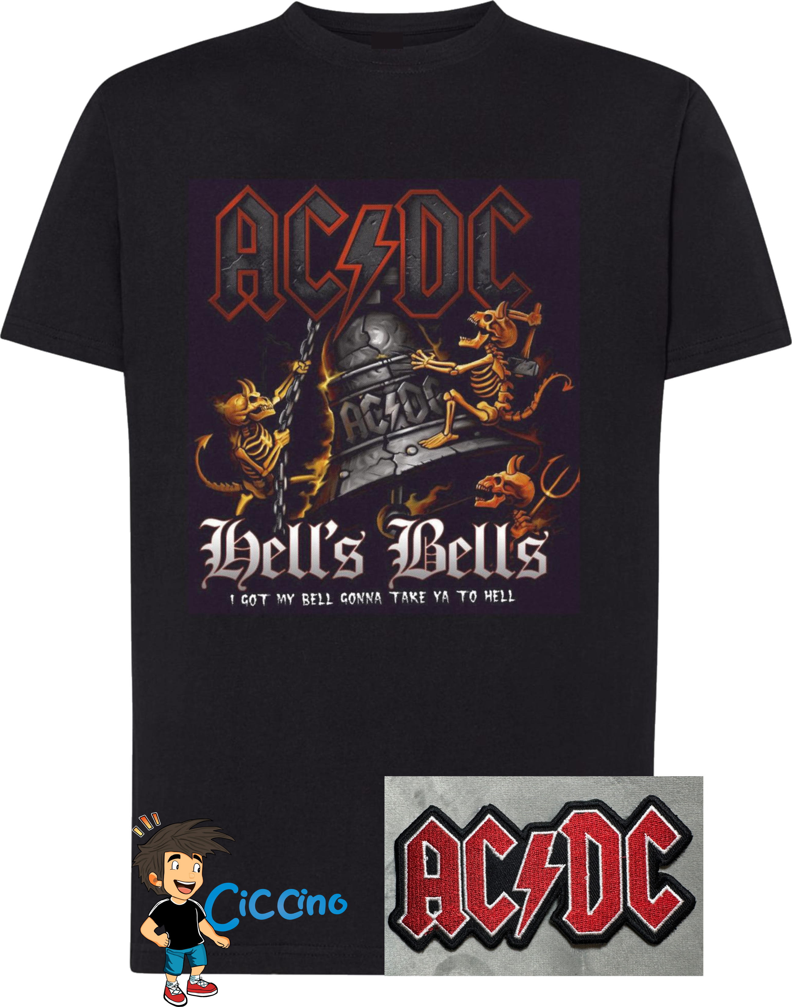 Camisetas de Musicales + Parche Bordado