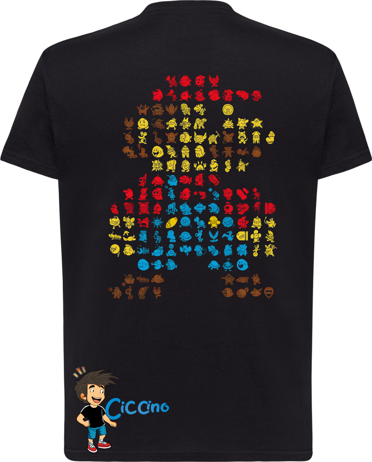 Camiseta Mario Bross